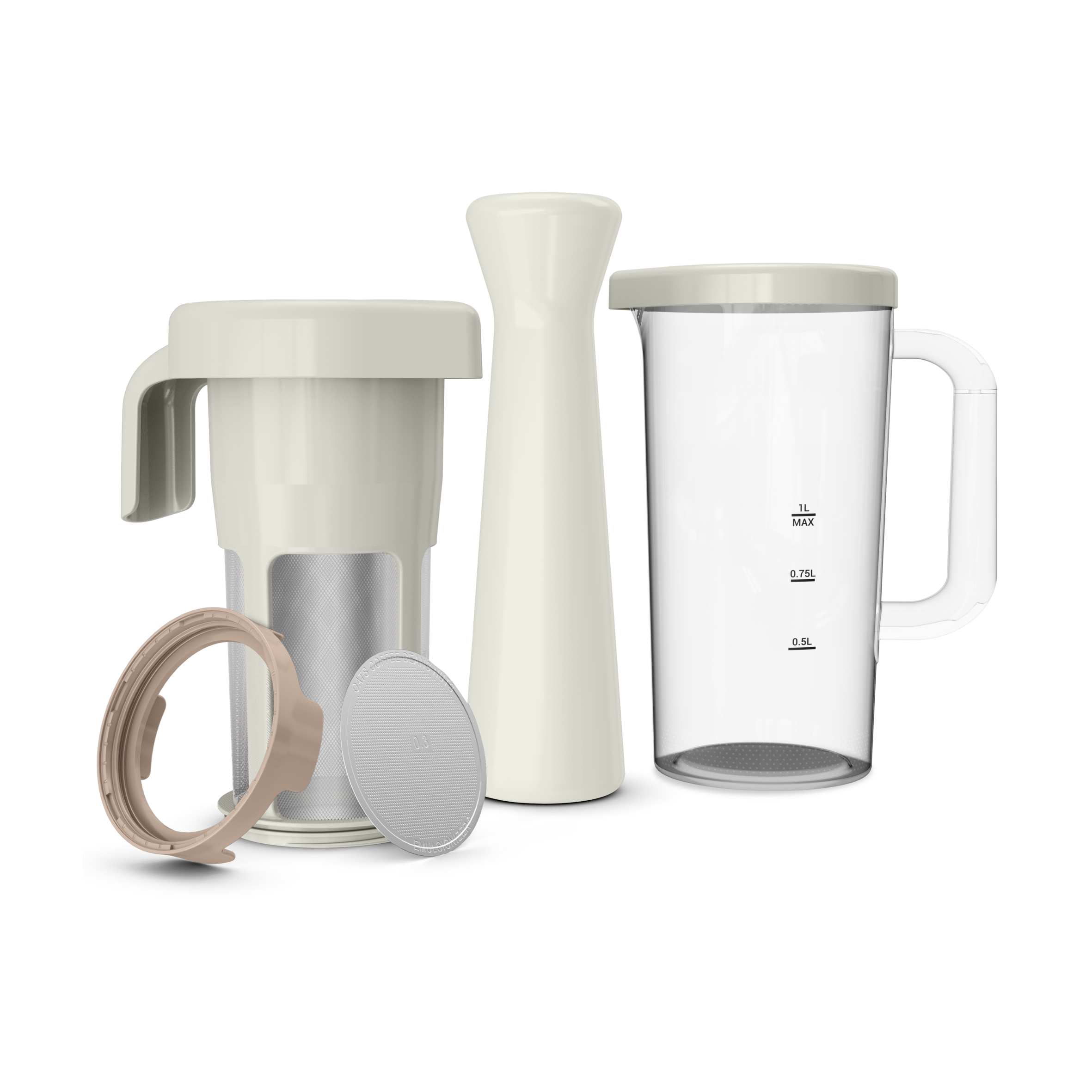 Easy Milker, Máquina para hacer leche vegetal casera, Rápida y fácil, Resultados personalizados, Sin desperdicios