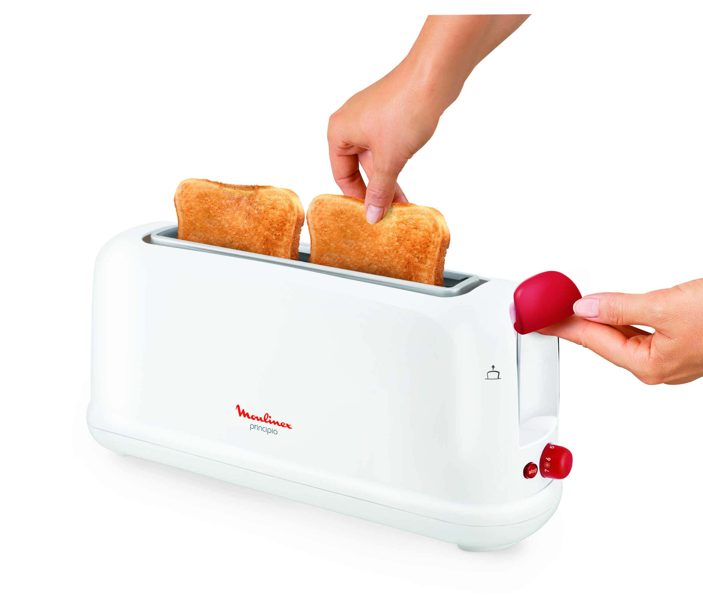 PRINCIPIO 1 RANURA LARGA BLANCO