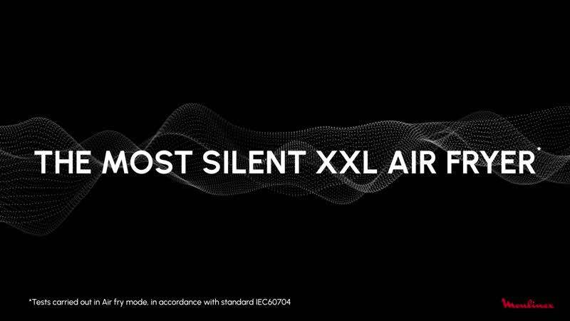 Easy Fry Silence, Freidora de aire silenciosa, 7 L, Frontal desmontable, Hasta 8 personas