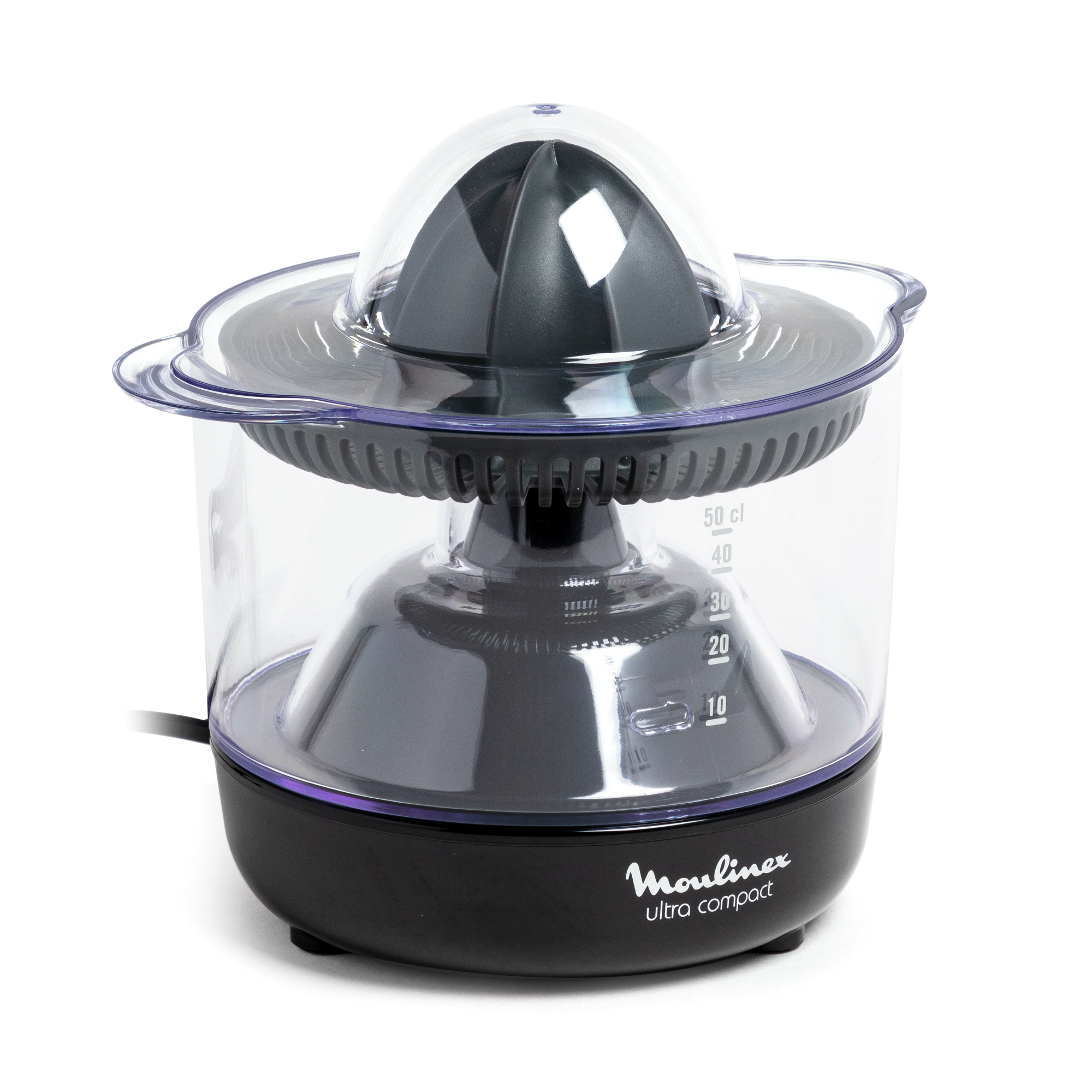 Ultracompact, Exprimidor de cítricos, 25 W, Negro
