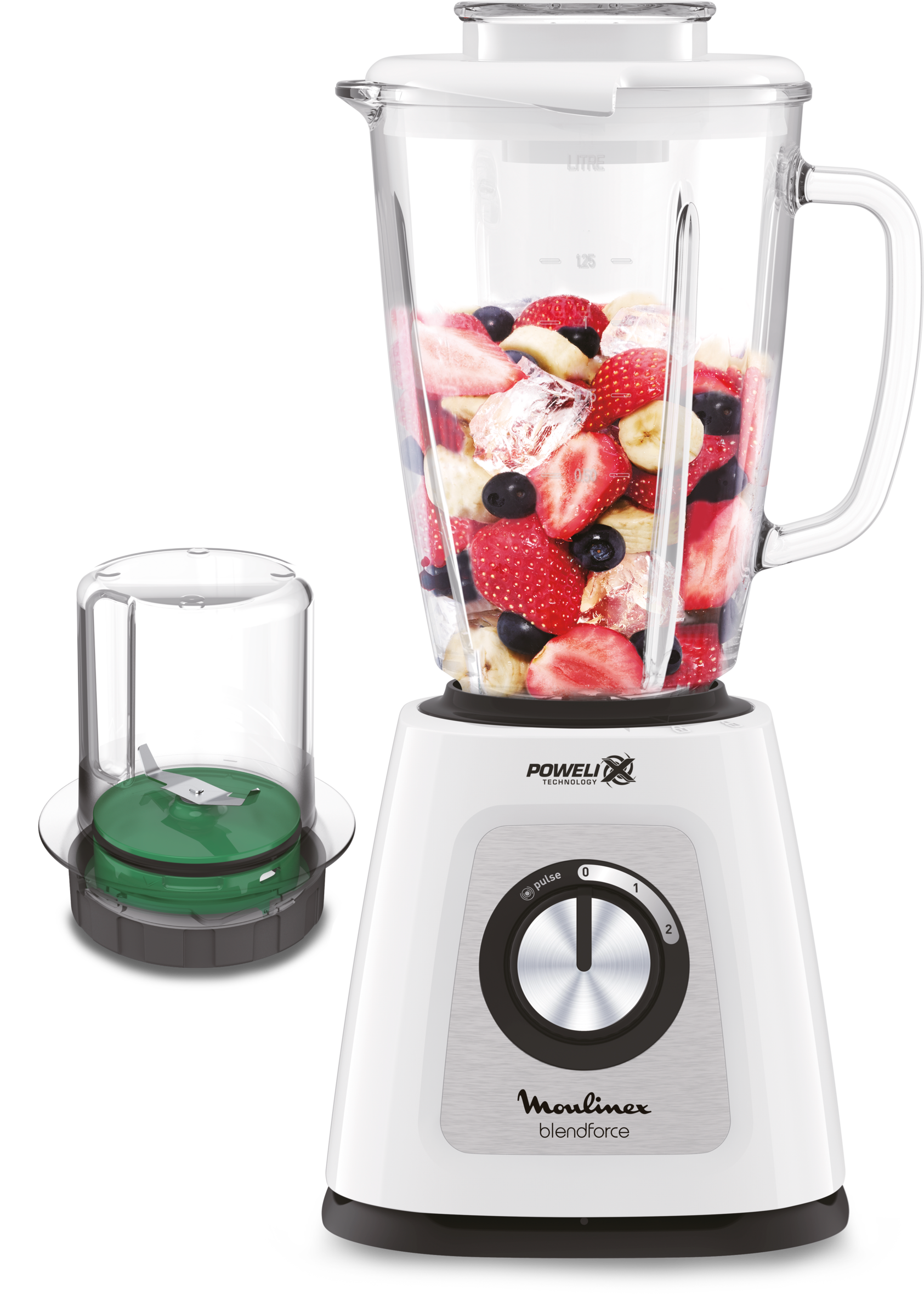 BLENDFORCE CRISTAL BLANCA 800 W CON PICADORA