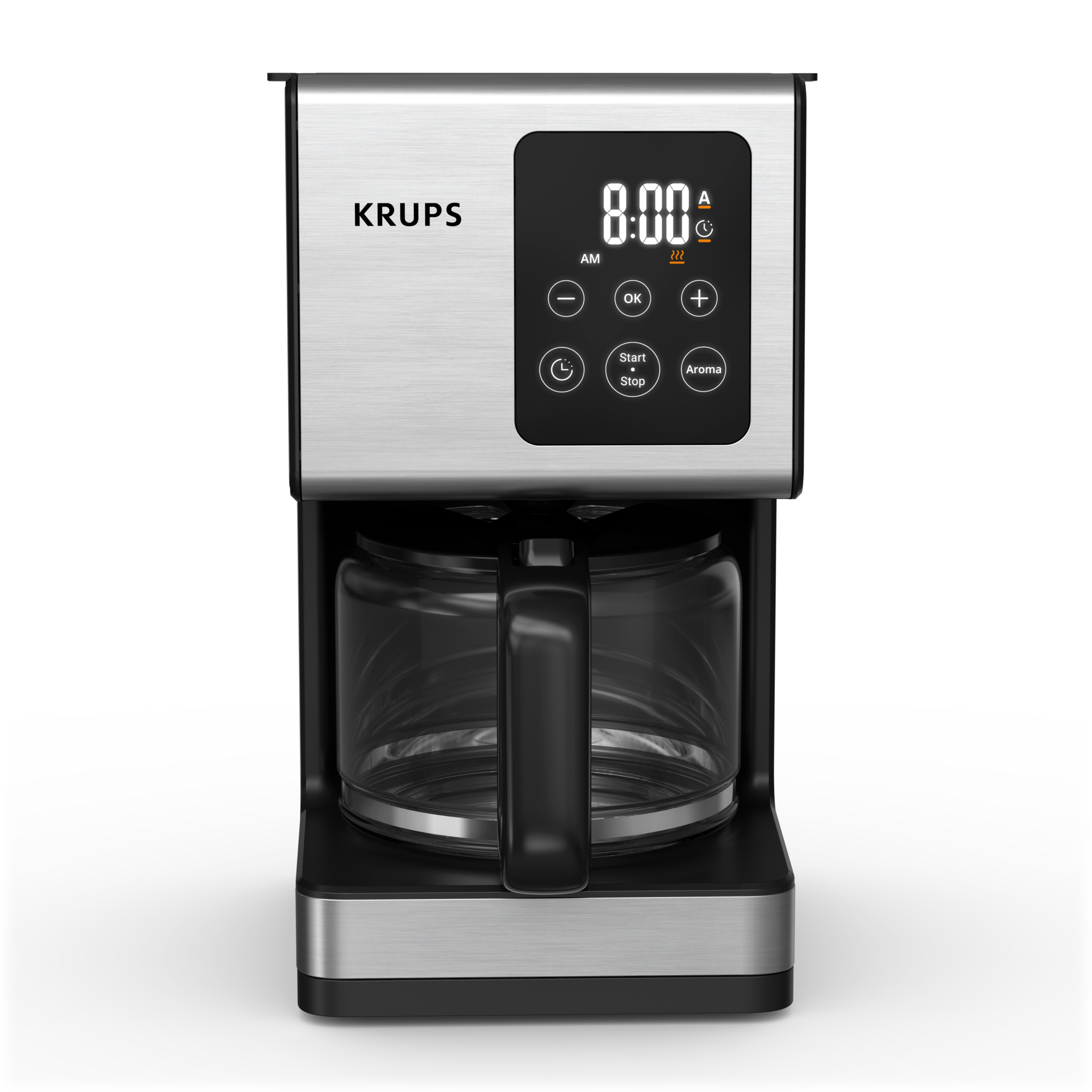 Selection, Cafetera de goteo, 1,25L, Función aroma, Pantalla táctil, Programable, Fácil de usar, Apagado automático