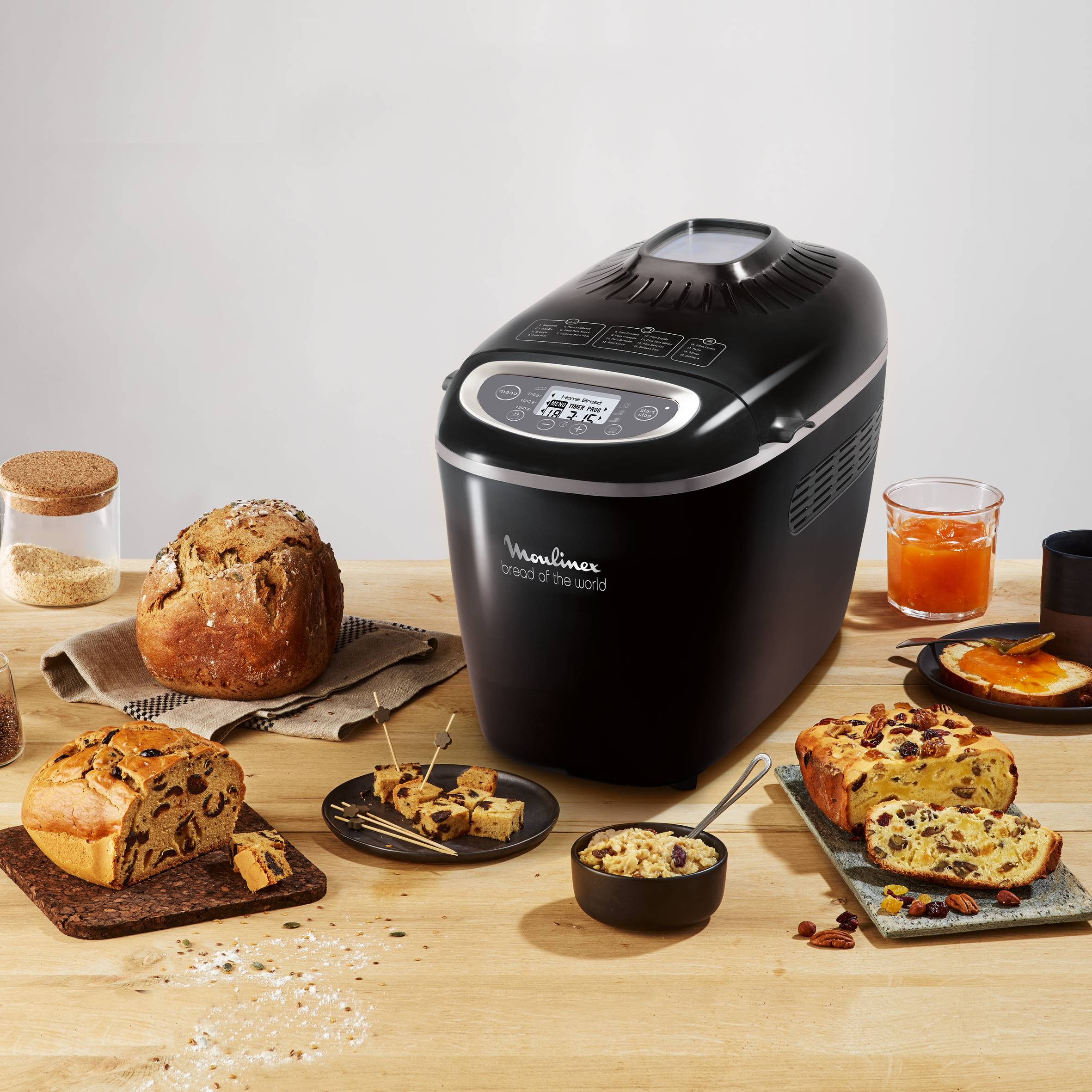 Bread of the World, Panificadora, 19 programas, 3 niveles dorado, Negro