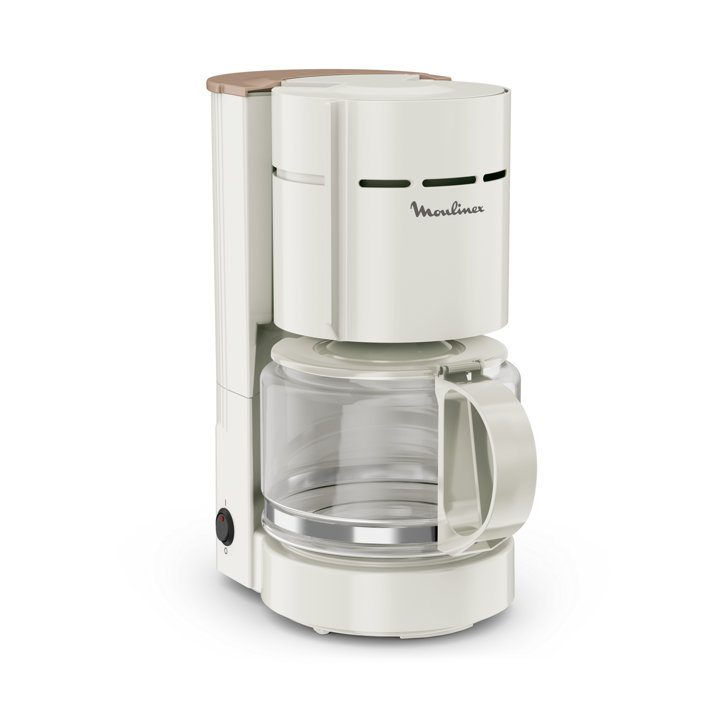 Uno, Cafetera de filtro, portafiltro giratorio, sistema antigoteo