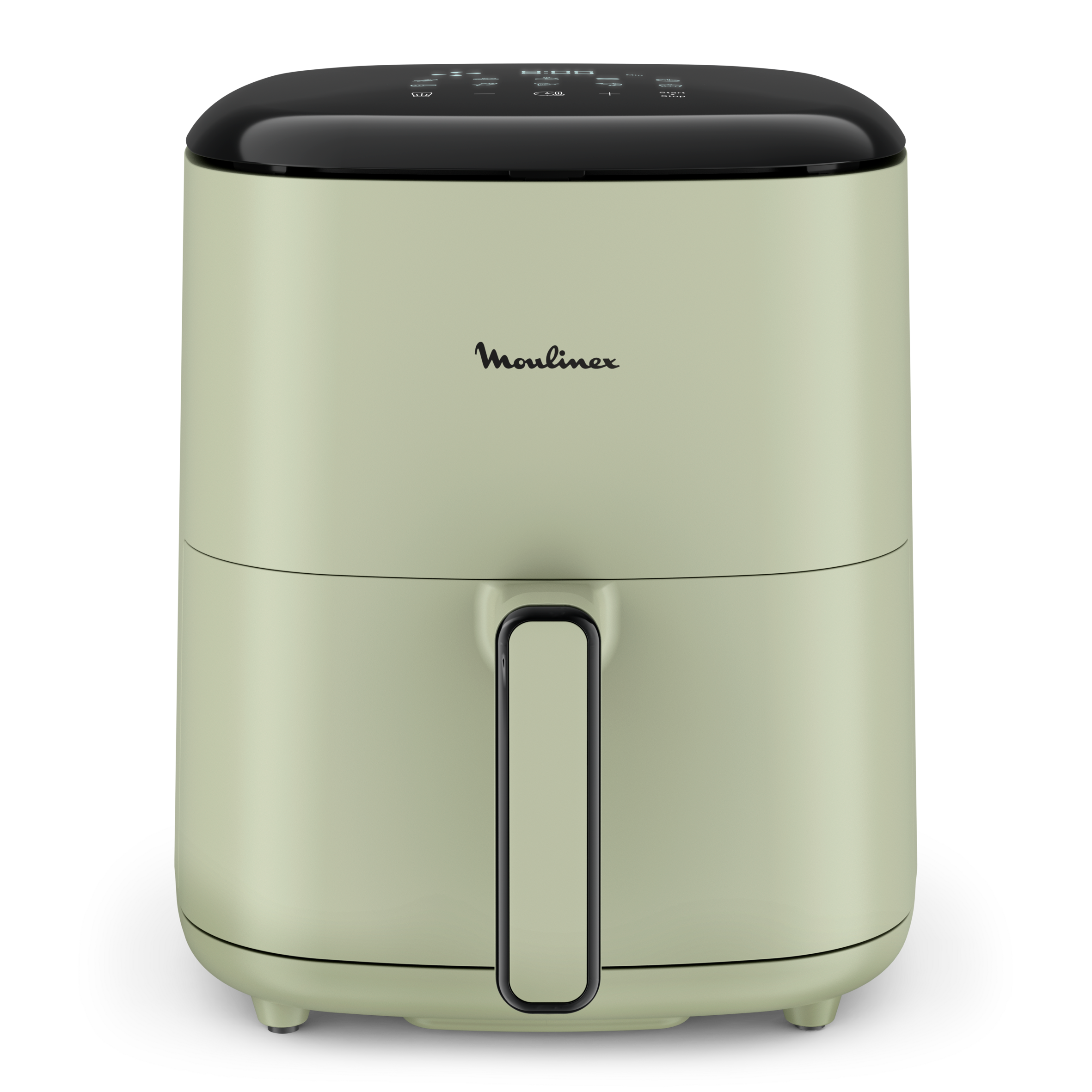 Easy Fry Max EcoDesign, Freidora de aire, 1500 W, 5 L, Panel Digital, Rejilla extraíble, Diseño ecorresponsable, Verde