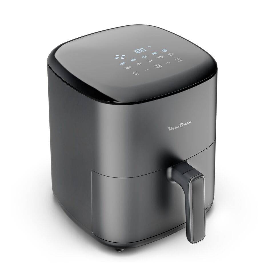 Easy Fry Max, Freidora de aire, 5 L, Programas Automáticos, Color carbón