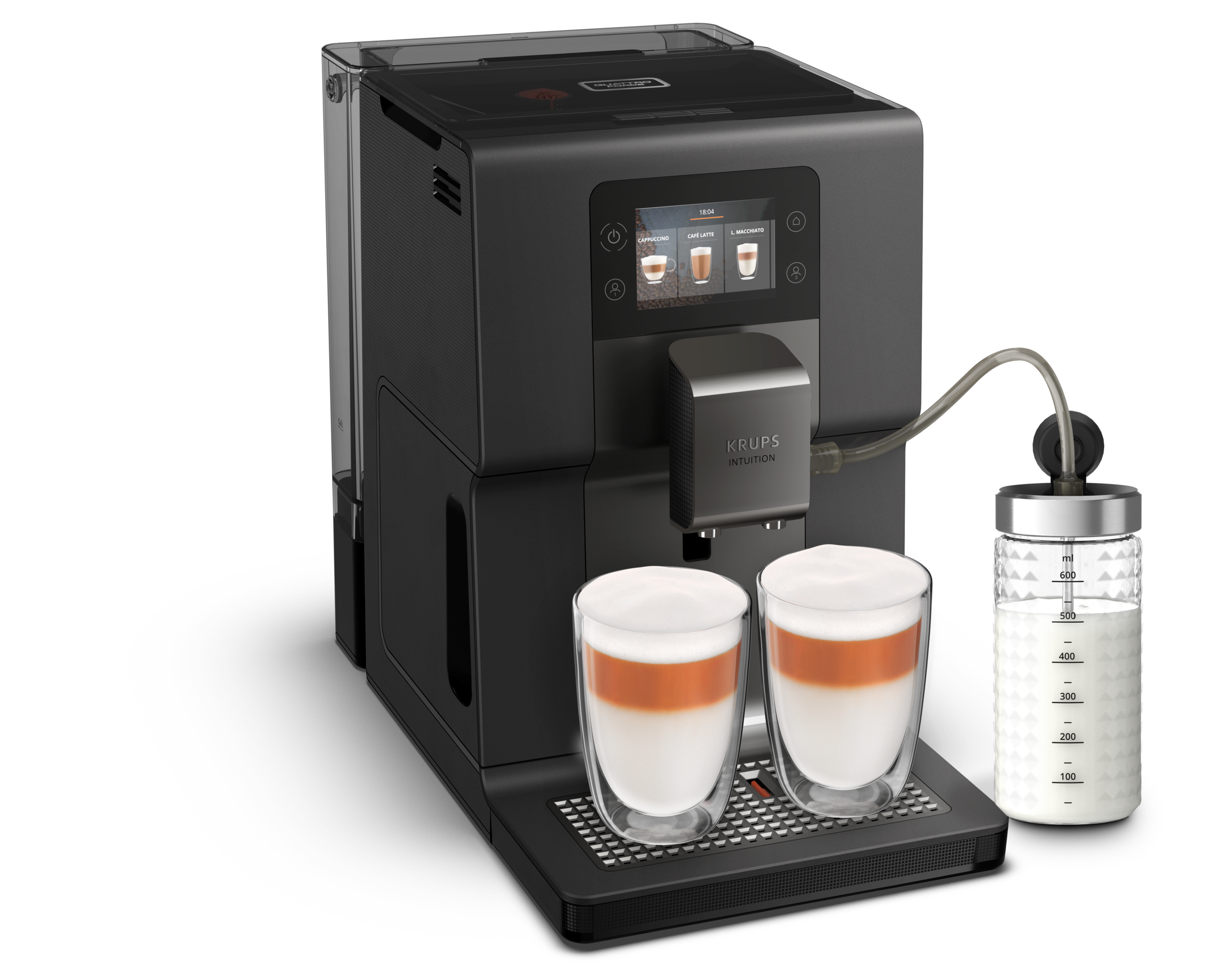 Intuition Preference +, Cafetera Superautomática, Pantalla táctil, 15 recetas automáticas, Jarra de leche Tecnología Milk Advance