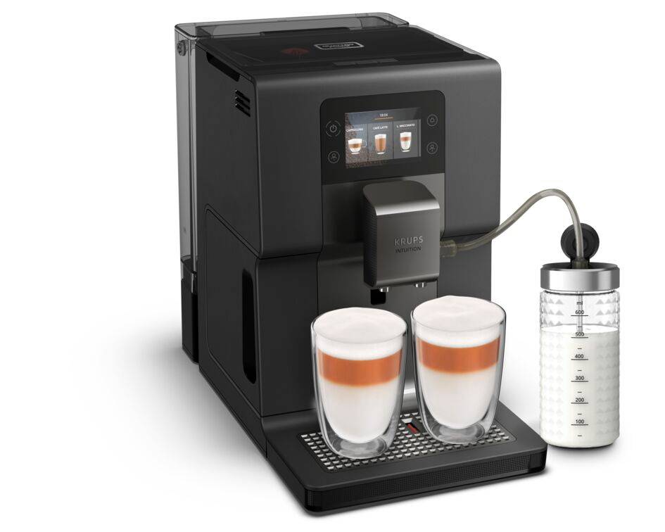 Intuition Preference +, Cafetera Superautomática, Pantalla táctil, 15 recetas automáticas, Jarra de leche Tecnología Milk Advance