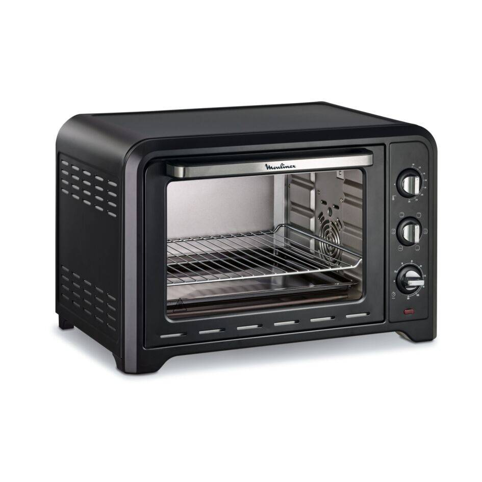 Optimo, Horno Portátil, 39 L, Negro