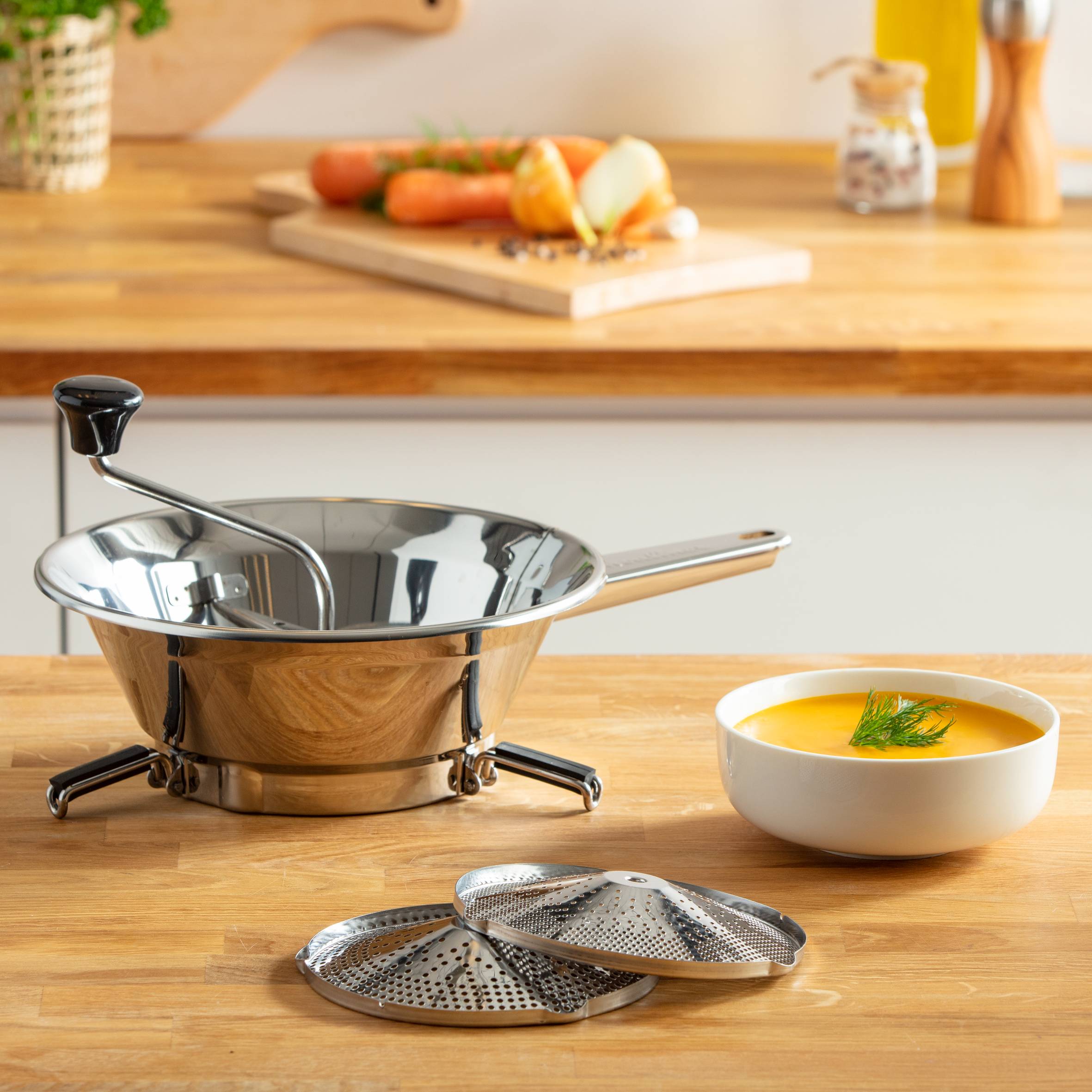 PASAPURÉS GRANDE INOX