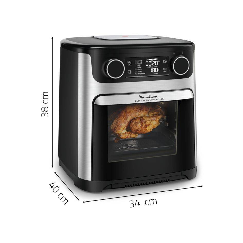 Easy Fry Multifunction de 15&nbsp;L, Horno freidora de aire, Tamaño familiar, 9 en 1