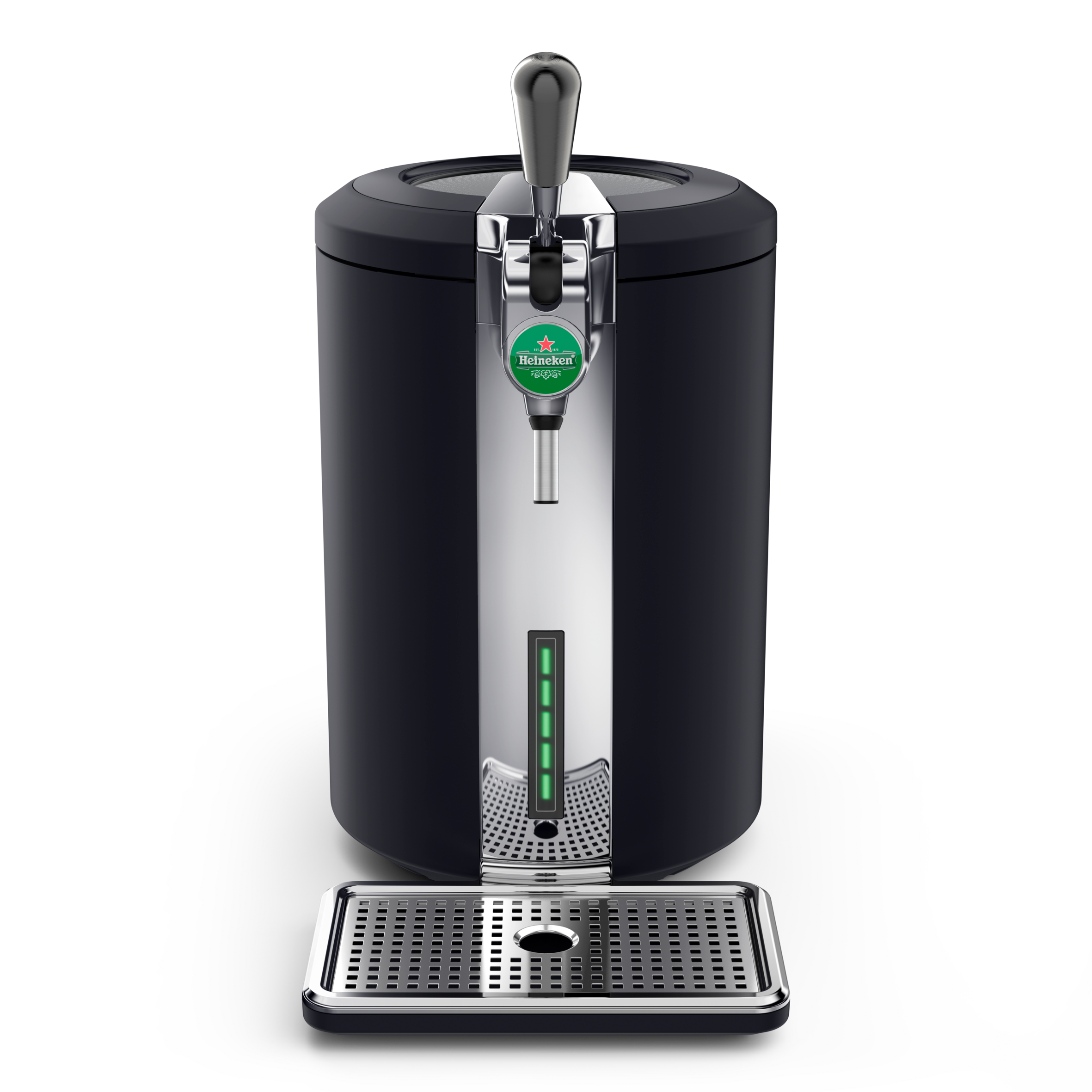 Beertender Compact Ultimate, Tirador de cerveza de barril, 5 L, Espuma y Temperatura Óptimas, Fácil Control