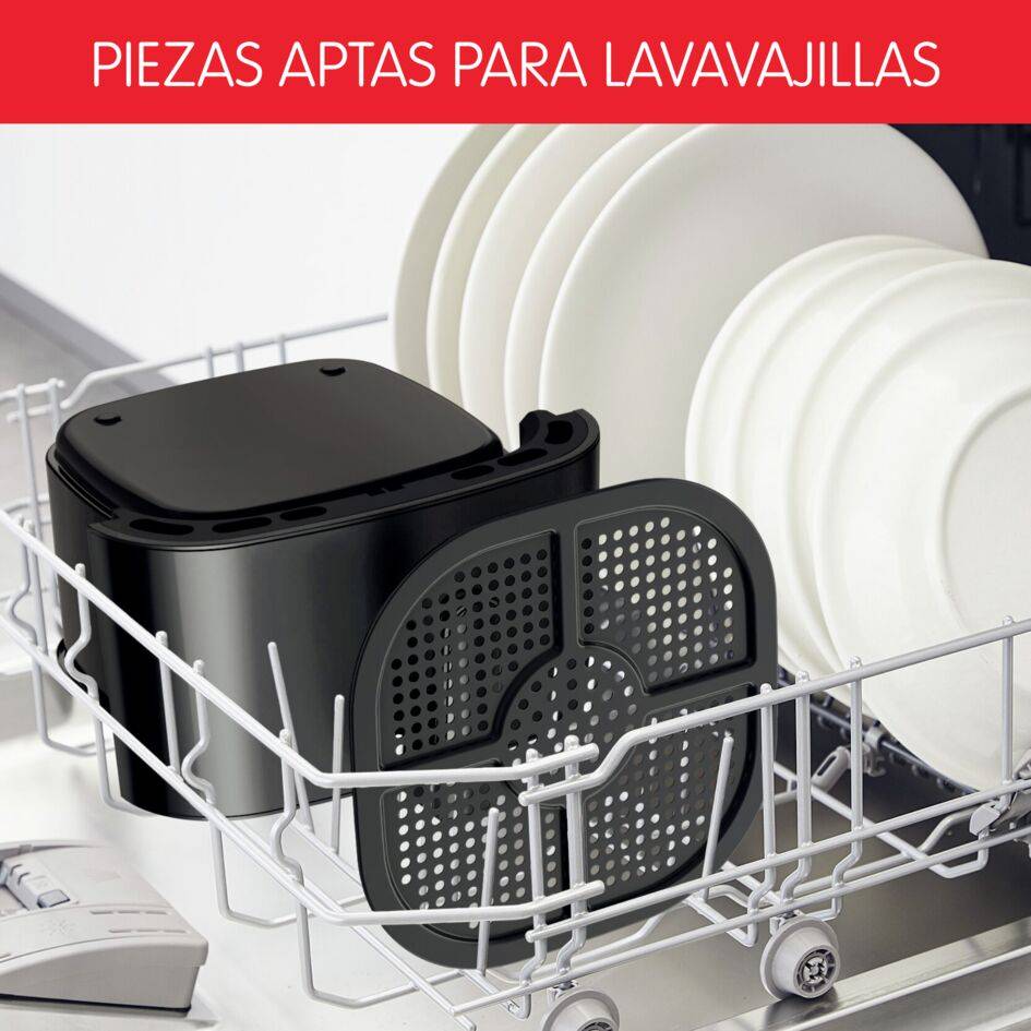 Easy Fry Essential, Freidora de aire, 3,5 L, 5 programas, Negro