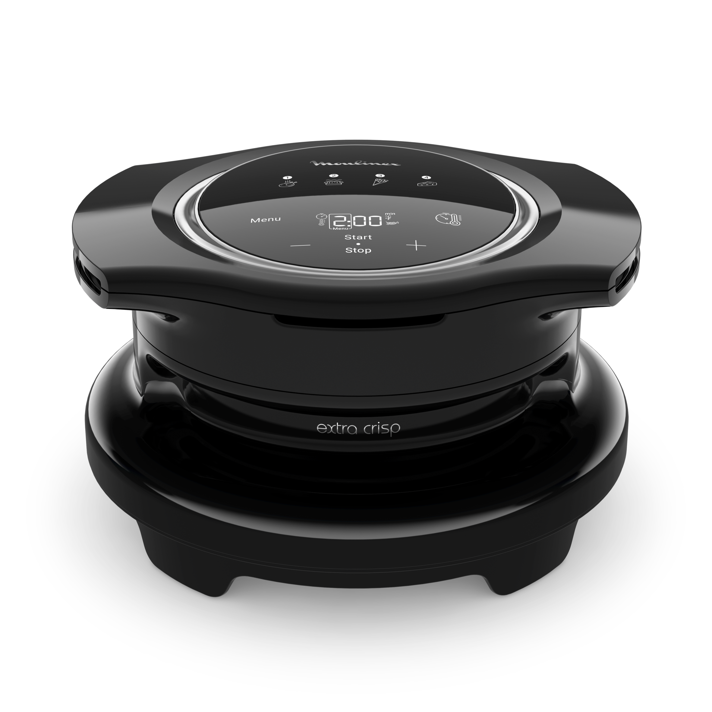 Cookeo Extra Crisp Lid, Accesorio de Cookeo, Resultados crujientes, 4 funciones automáticas, Negro