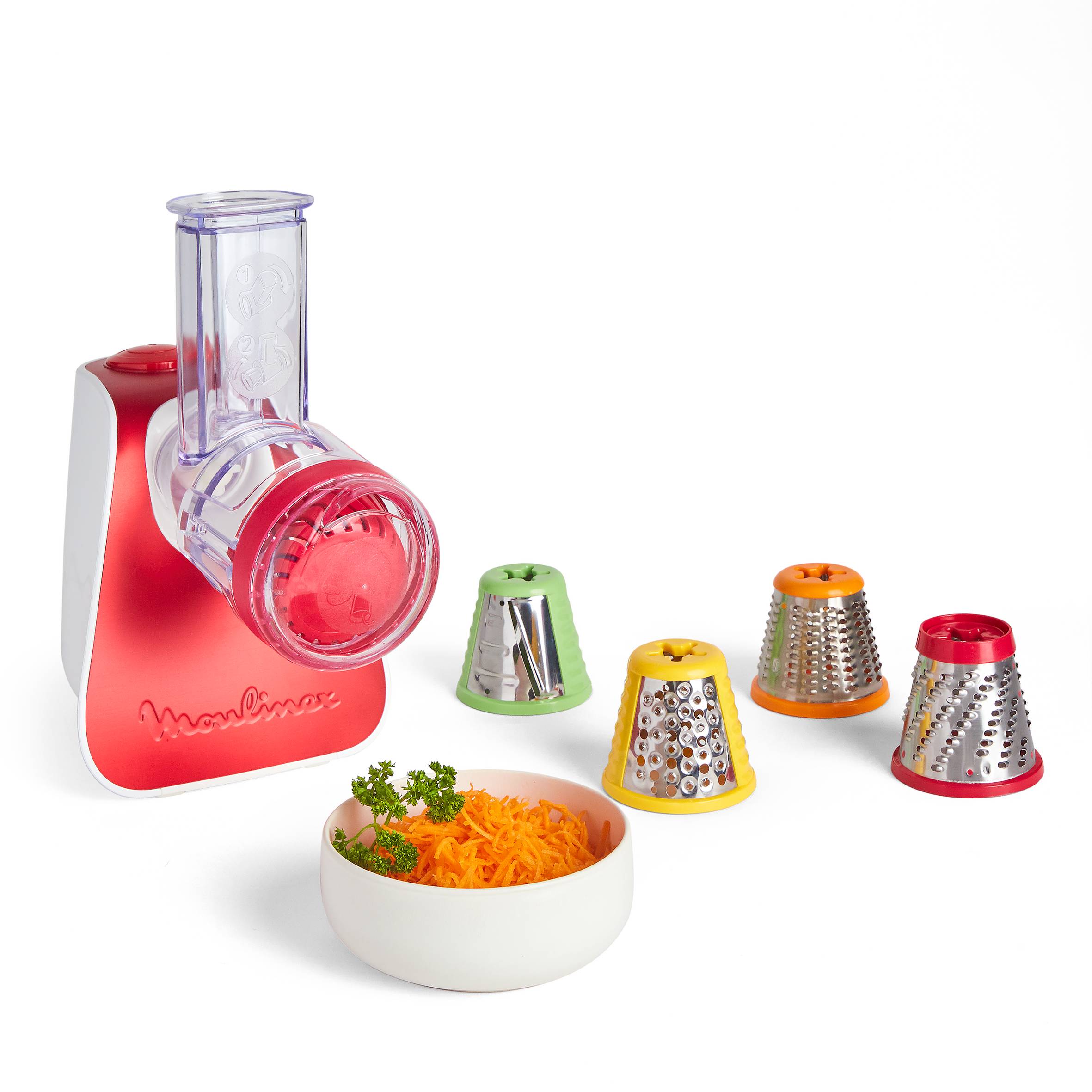 Fresh Express Nectar, Cortador de verduras eléctrico, Sistema de conos apilables