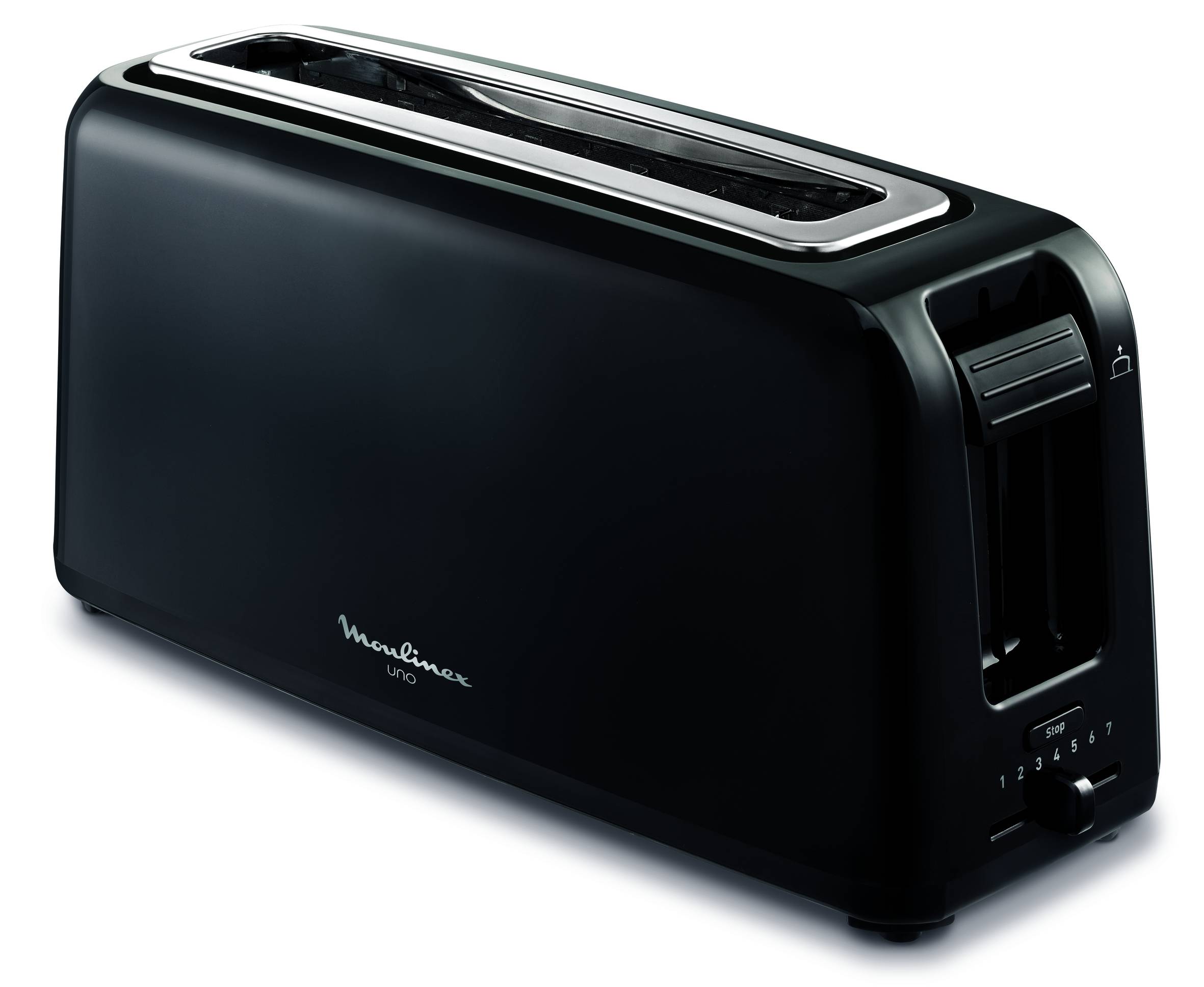 UNO RANURA LARGA NEGRO