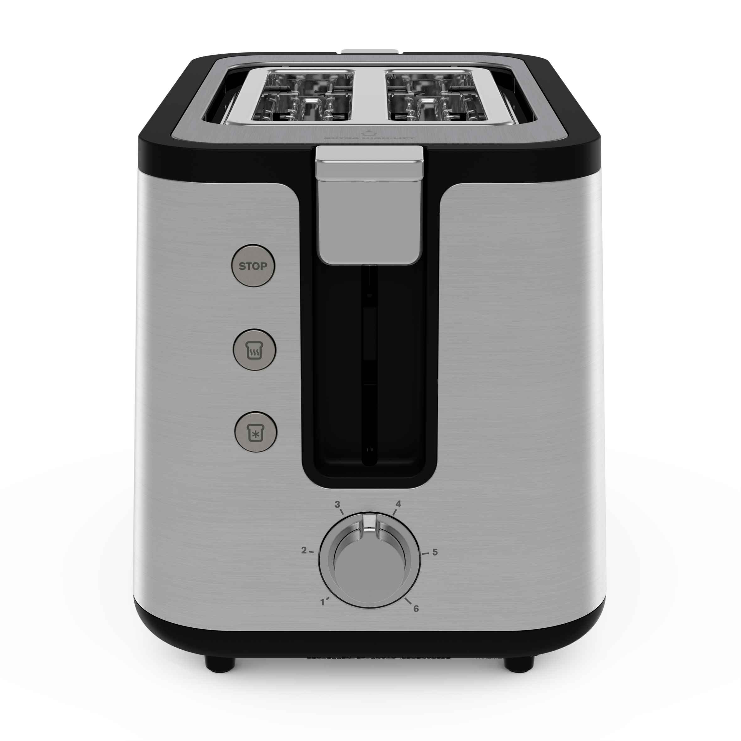 Control Line, Tostador, 2 ranuras, 850 W, 6 niveles de tostado