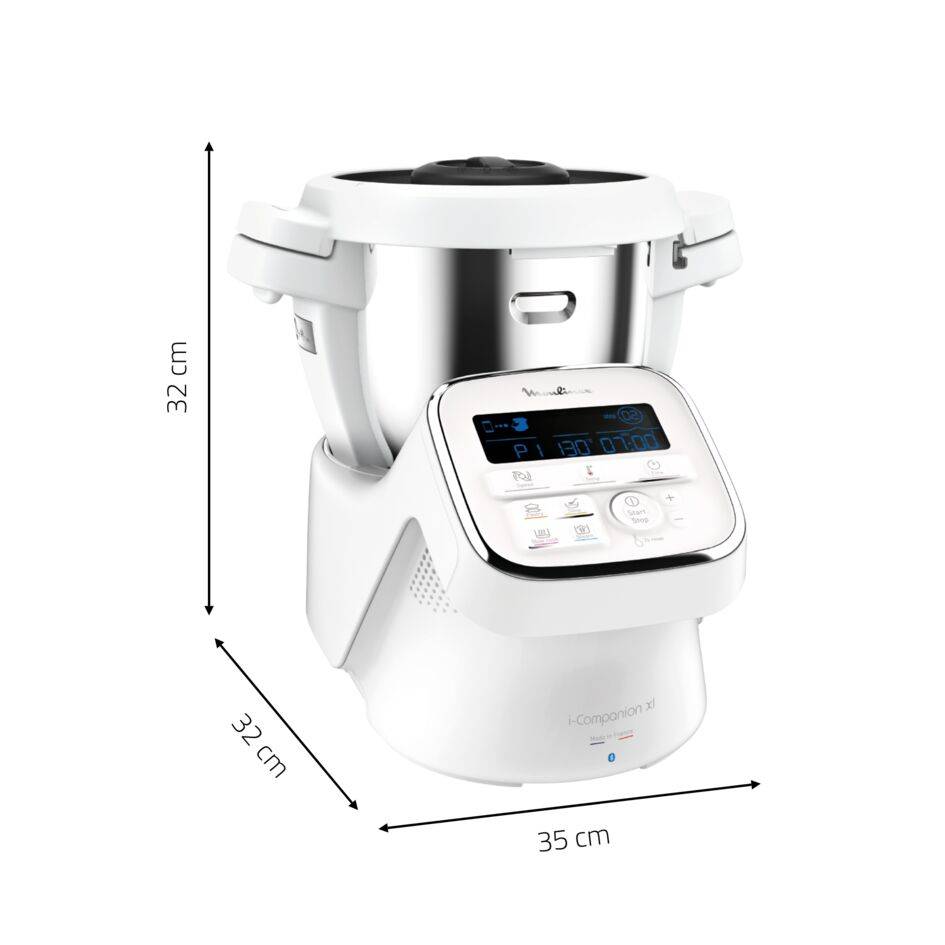 iCompanion XL, Robot de cocina, 3 L,&nbsp;1500 W, 4 Programas Automáticos,  Conexión Bluetooth