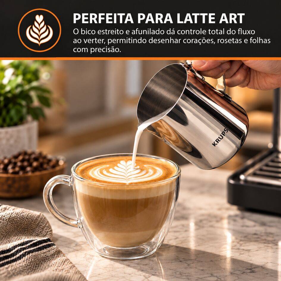 Jarra para leche KRUPS Barista XS532DE0