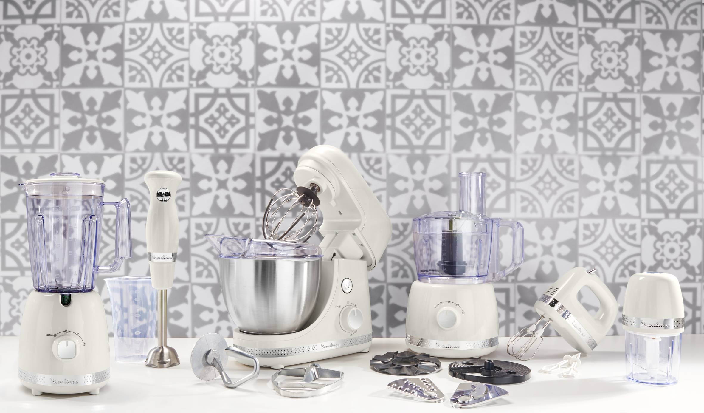 BATIDORA DE VASO SOLEIL 500 W MARFIL