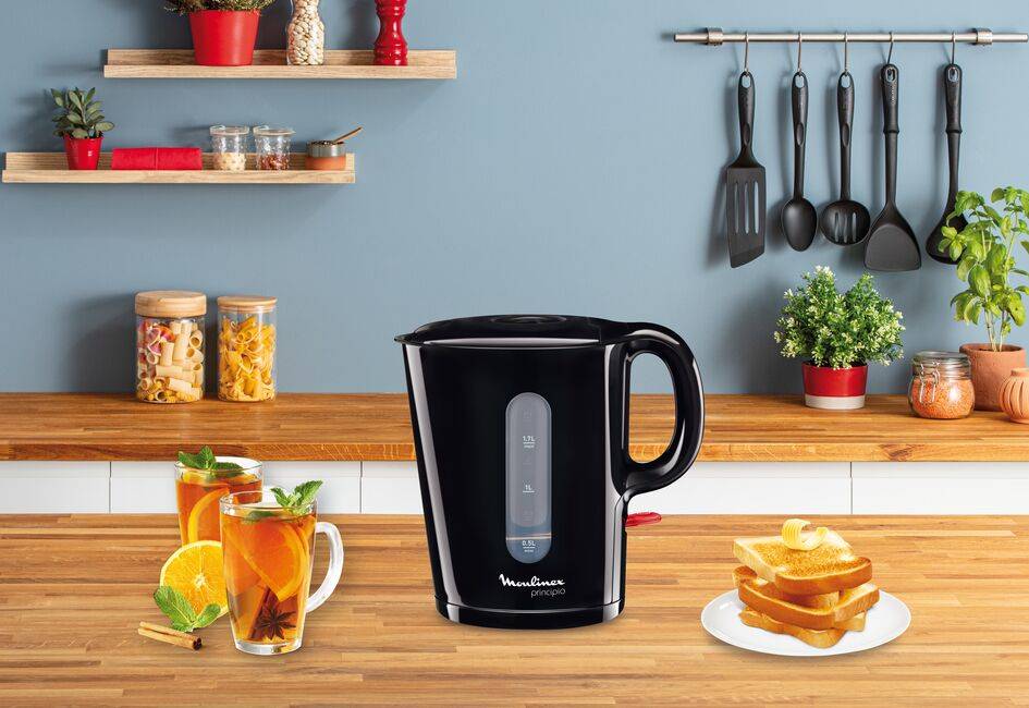 HERVIDOR PRINCIPIO NEGRO 1,7 L