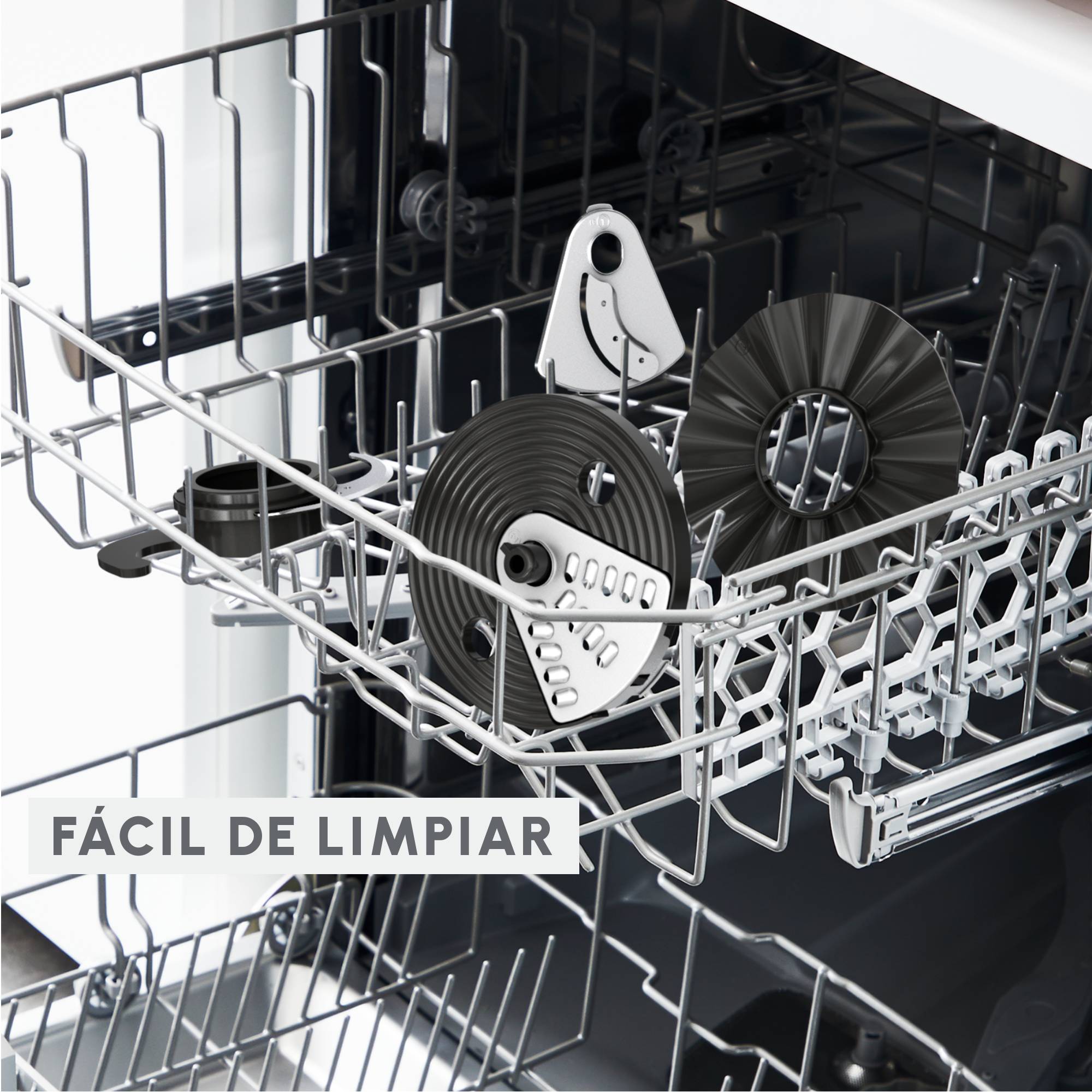 Easy Force, Procesador de Alimentos, 4 Accesorios, 15 Funciones