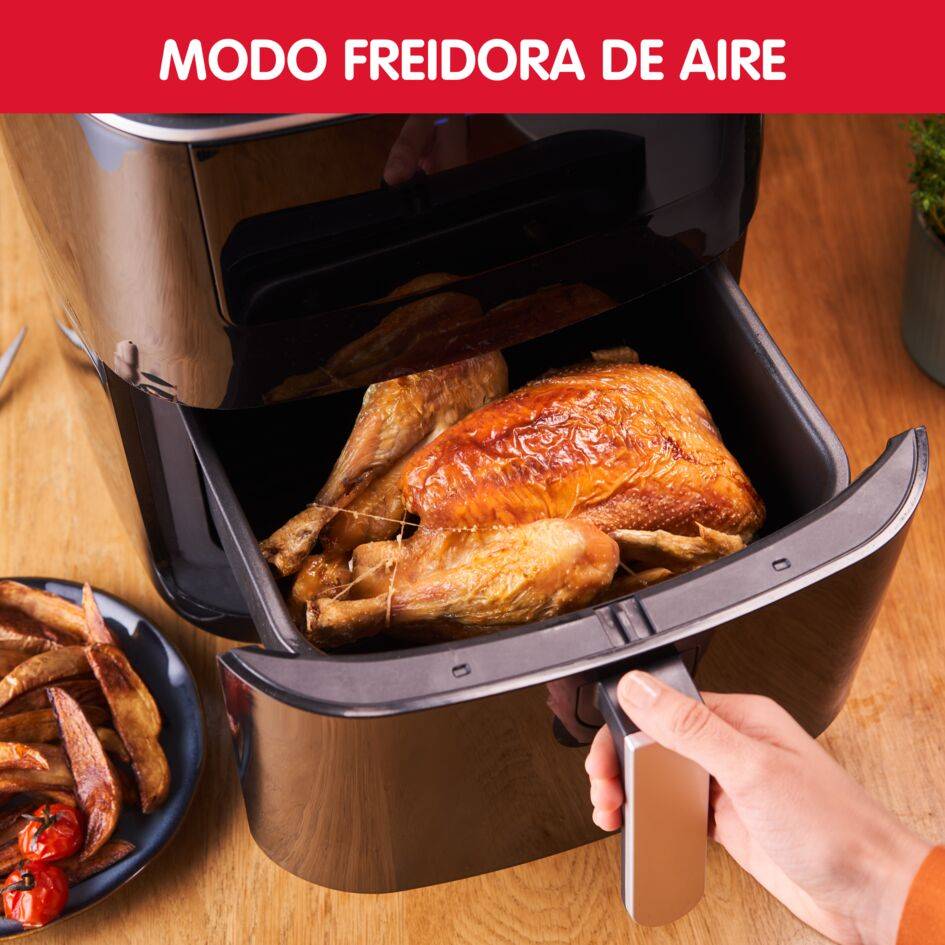 Easy Fry Grill & Steam, Freidora de Aire, Negro