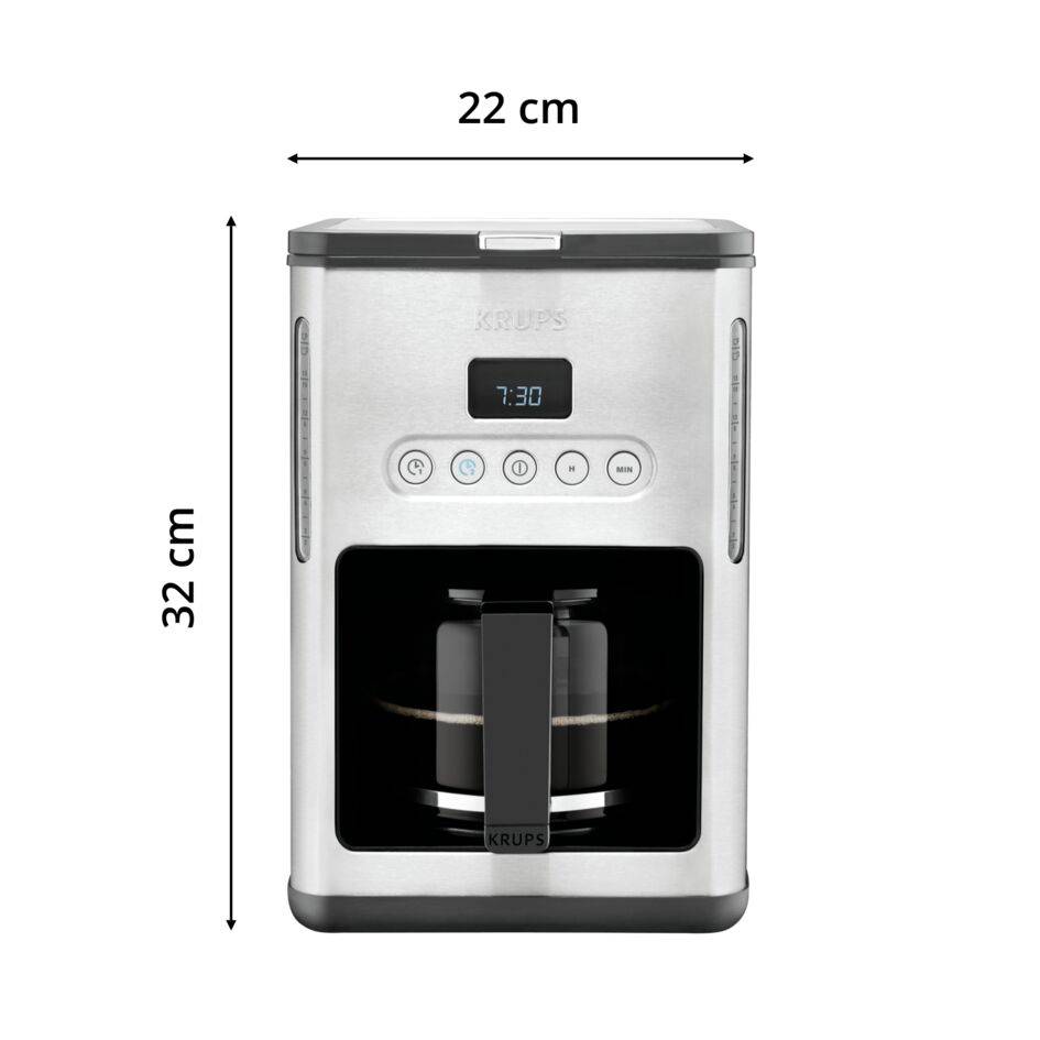 Control Line, Cafetera de goteo, 1,25L, 10 tazas, 1000 W