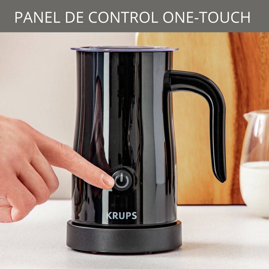 Espumador de leche, 500 W, 150 ml, Revestimiento antiadherente