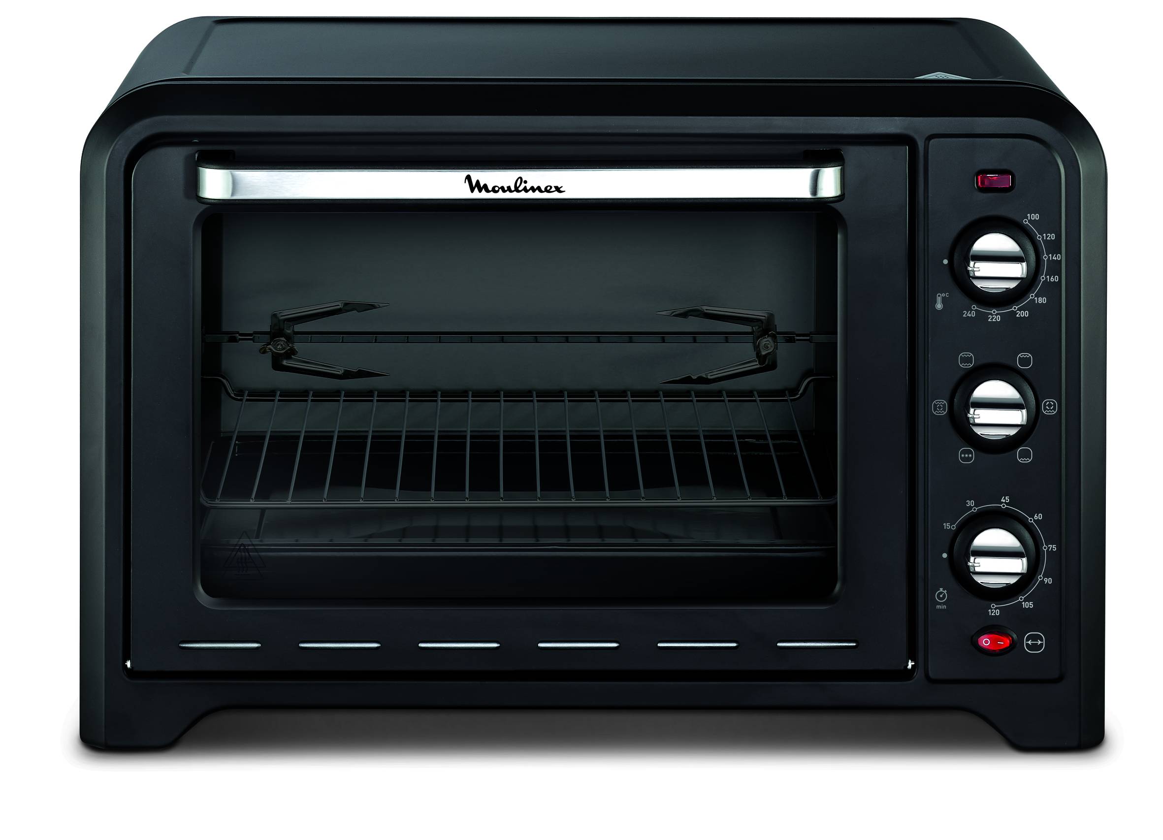 Optimo, Horno de convección, 39 L, 7 modos de cocción, Negro