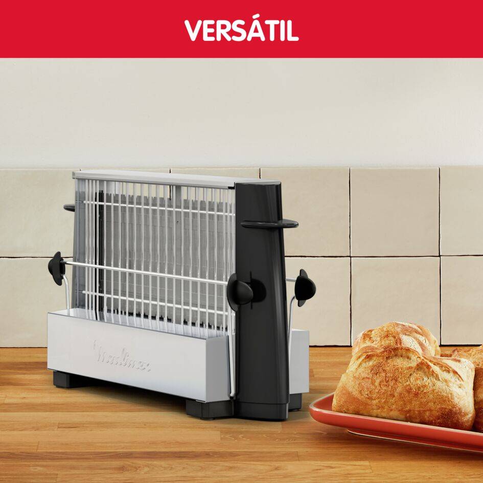 Multipan, Tostadora, Aacero inoxidable, Capacidad para 4 rebanadas