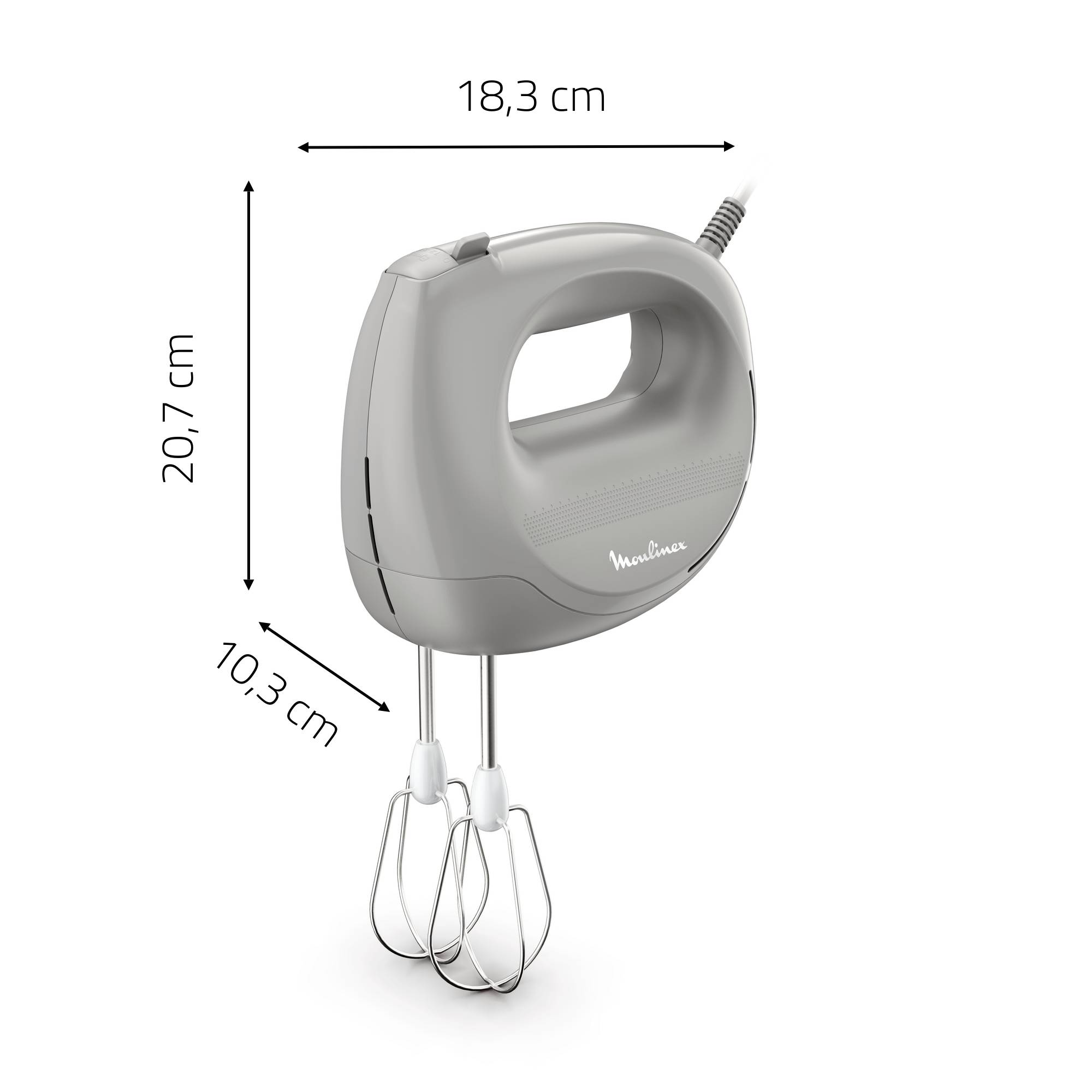 Easy Max, Batidora amasadora, 300 W, Compacta, Mezclas homogéneas, Preparación rápidas de salsas