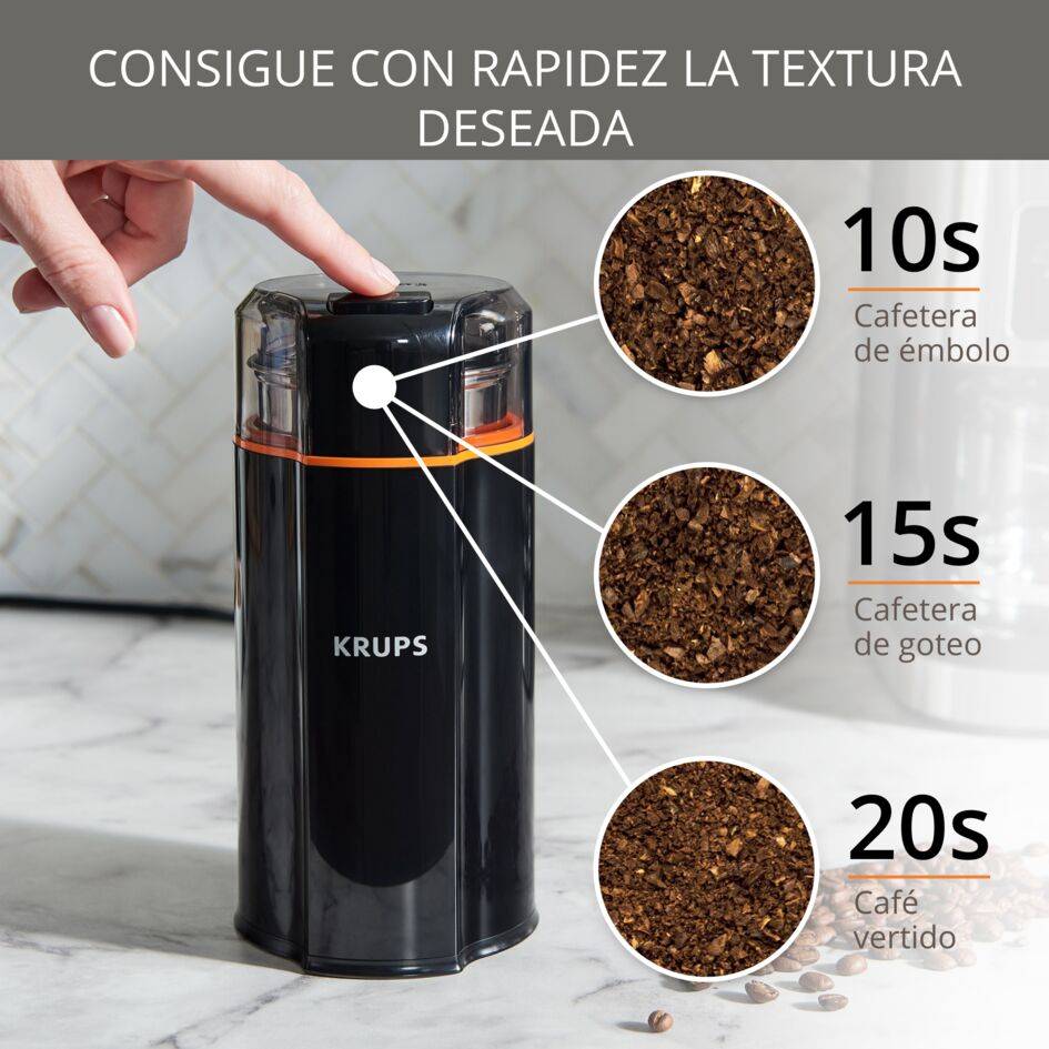 Silent Vortex Molinillo de café, Silencioso y Potente