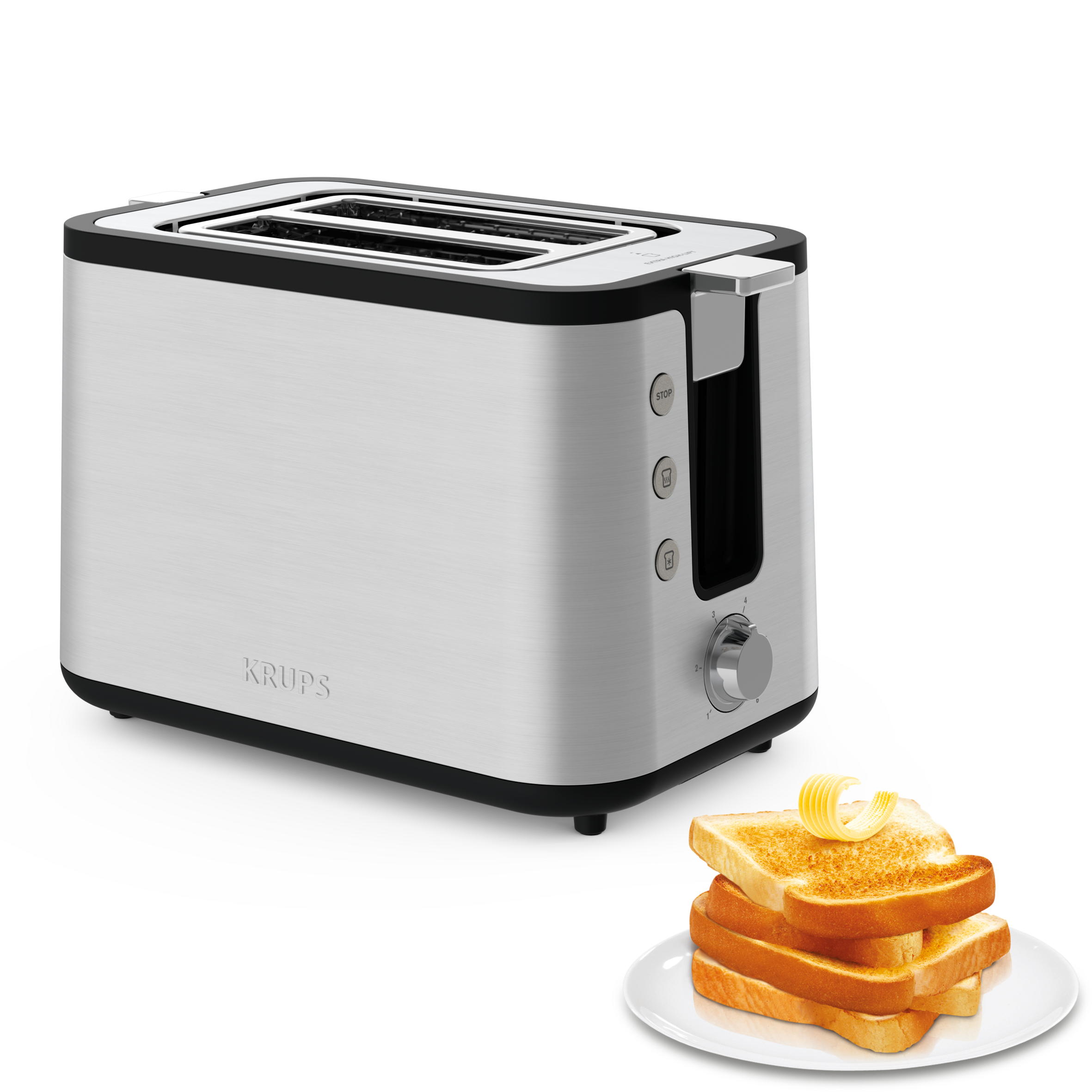 Control Line, Tostador, 2 ranuras, 850 W, 6 niveles de tostado