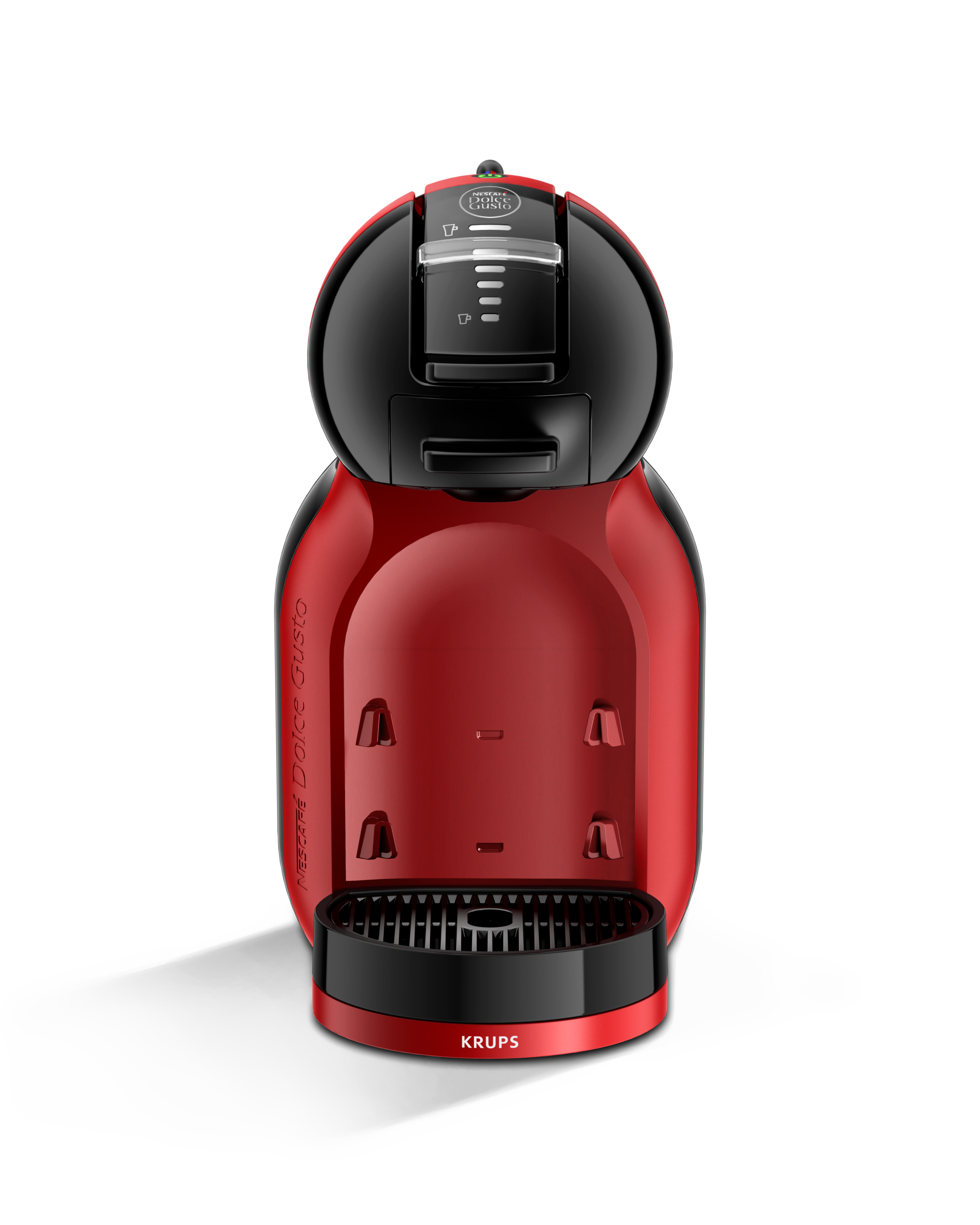 Mini Me, Cafetera de cápsulas compacta, Negro y rojo