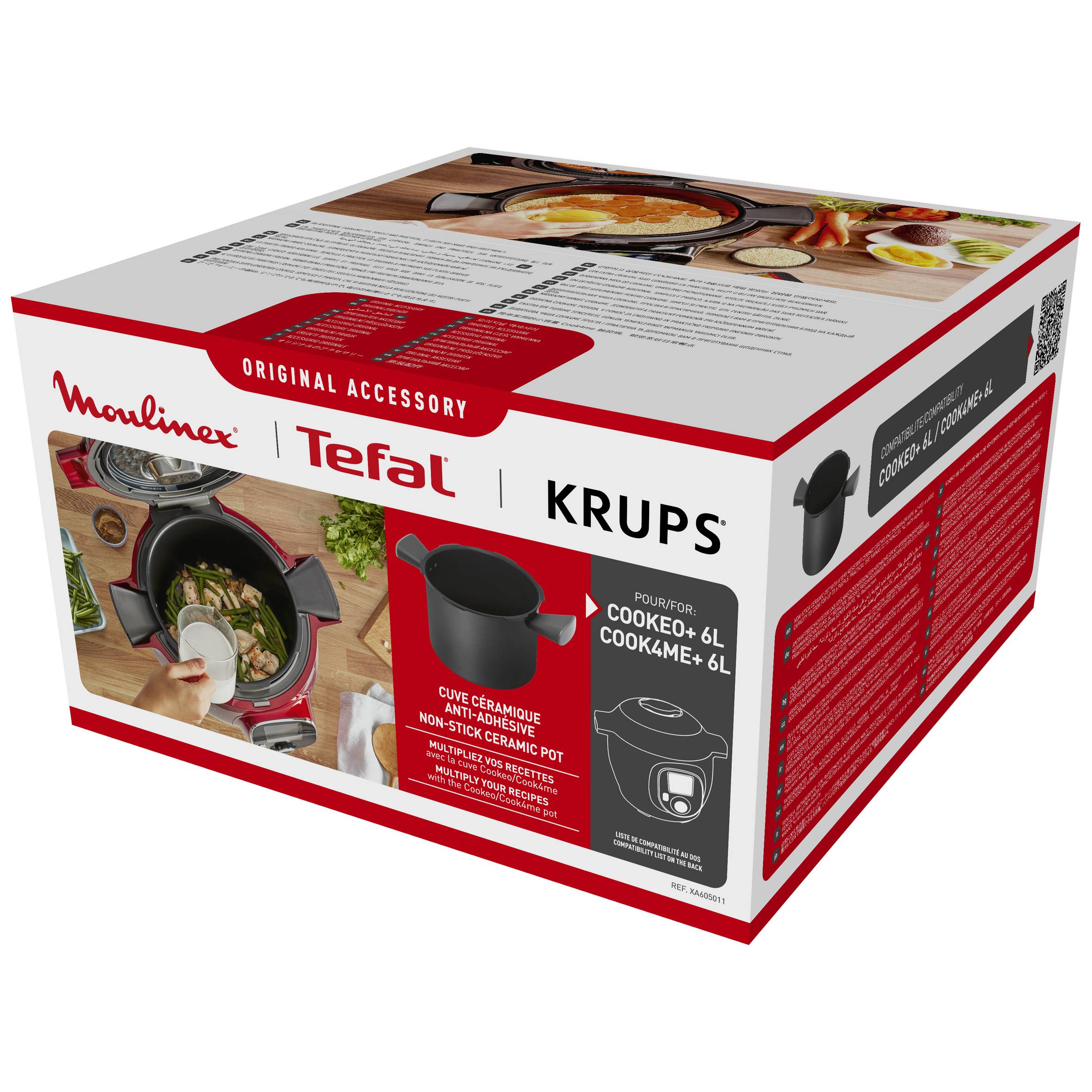 Cubeta Cookeo antiadherente XA605011