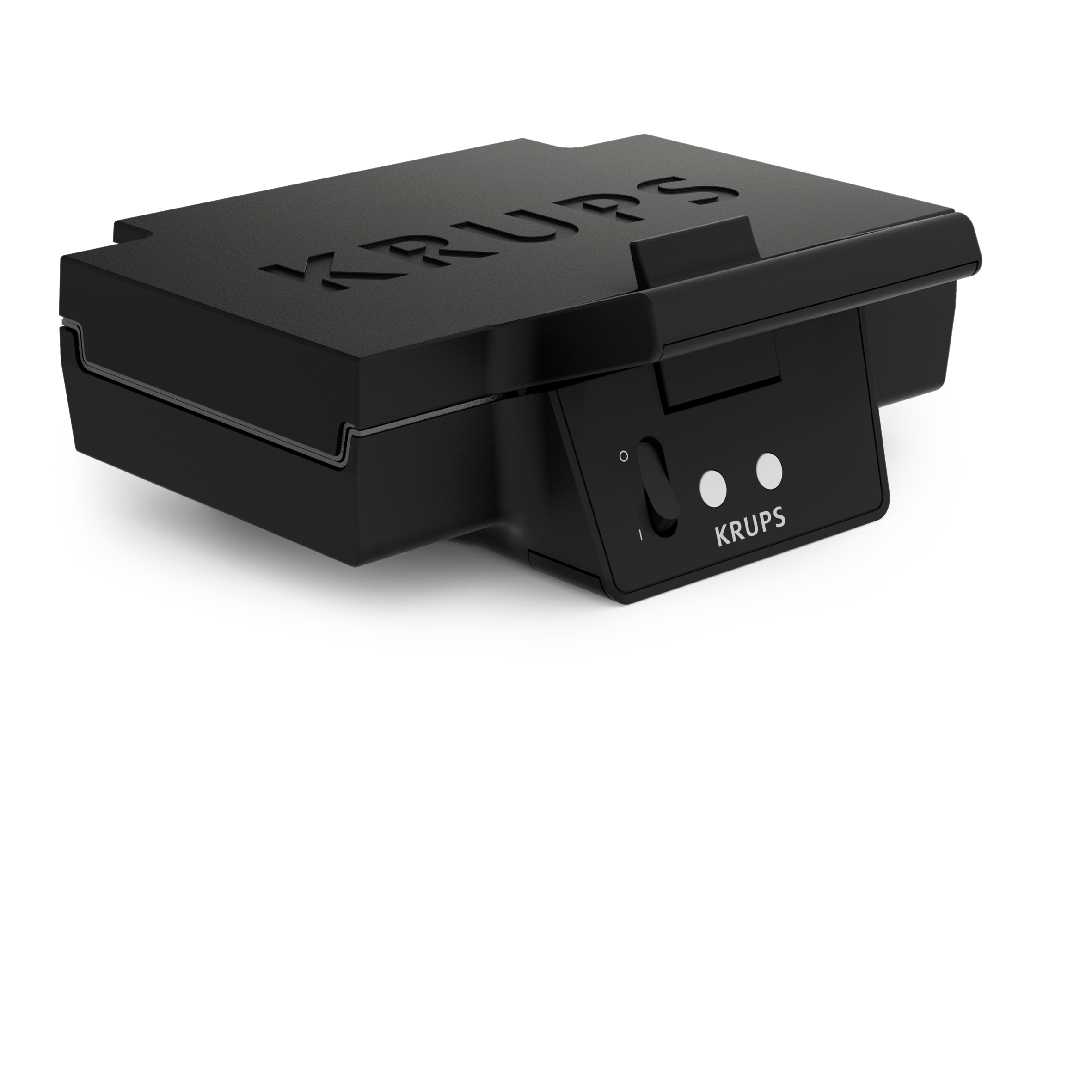 Sandwichera Iconic, Placas cerámicas antiadherente y antiarañazos, 850 W, Fácil almacenamiento vertical, Negro