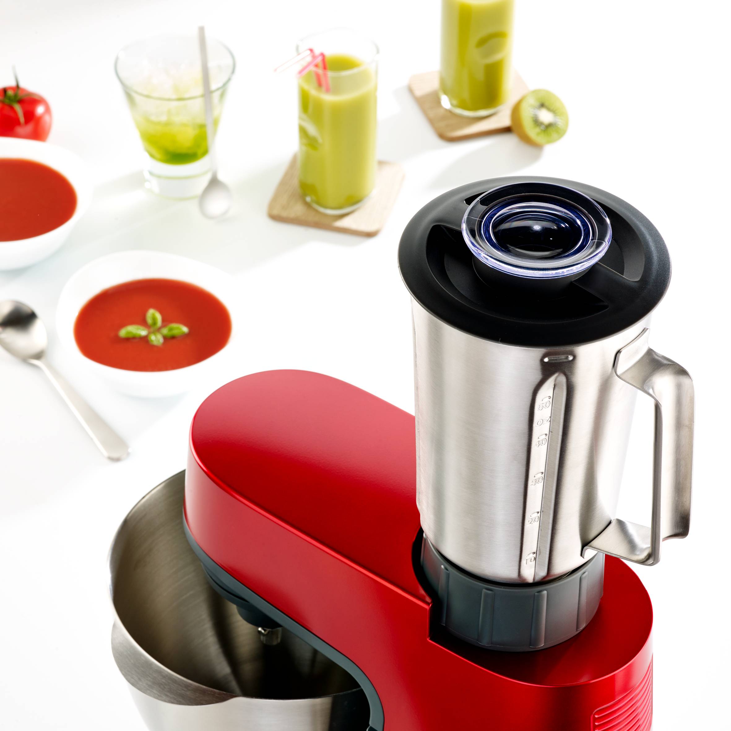 Vaso de acero inoxidable para batidora XF636DB1