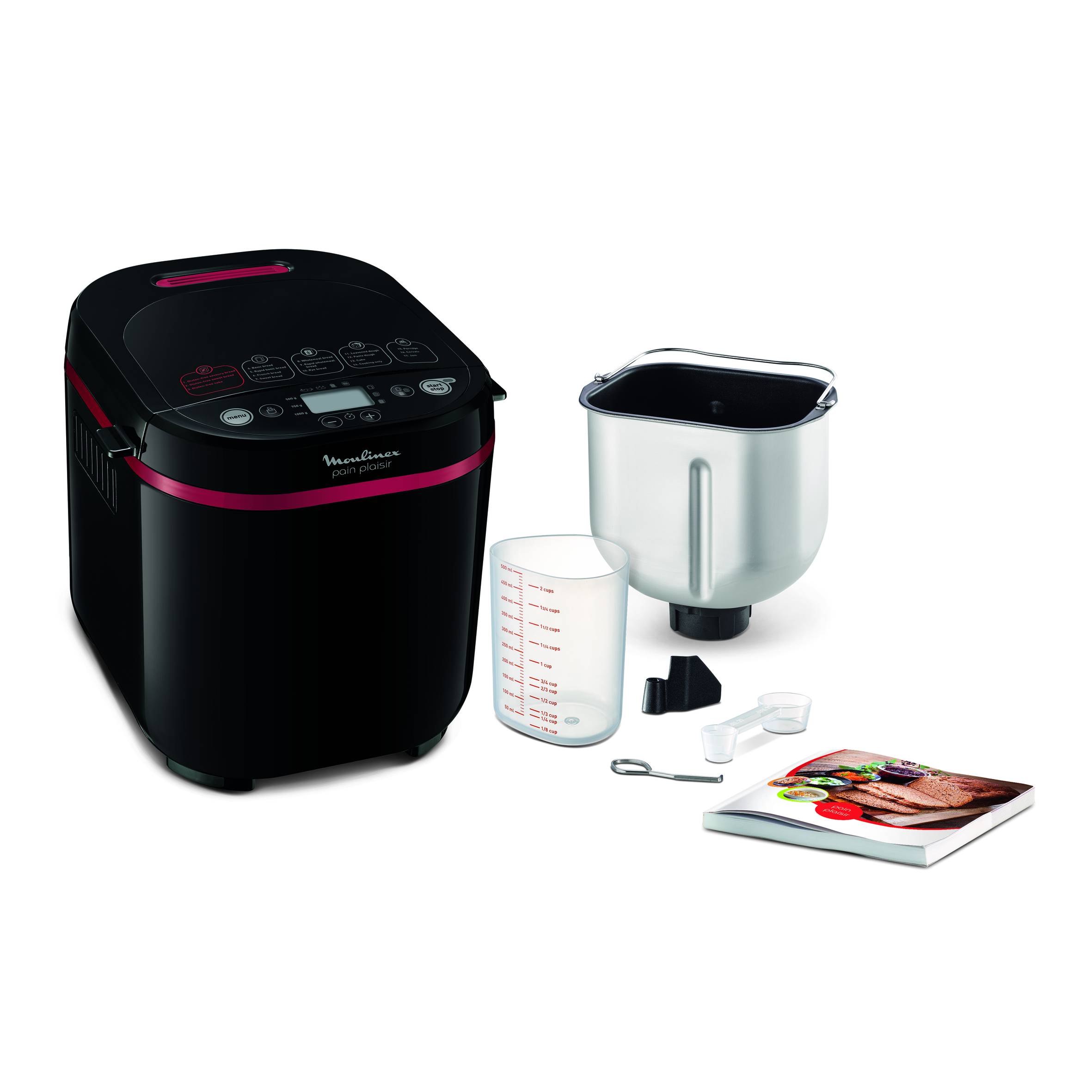 Pain & Plaisir, Panificadora,&nbsp;1 kg, 17 programas, Pan casero, Panificadora para Celíacos, OW220830