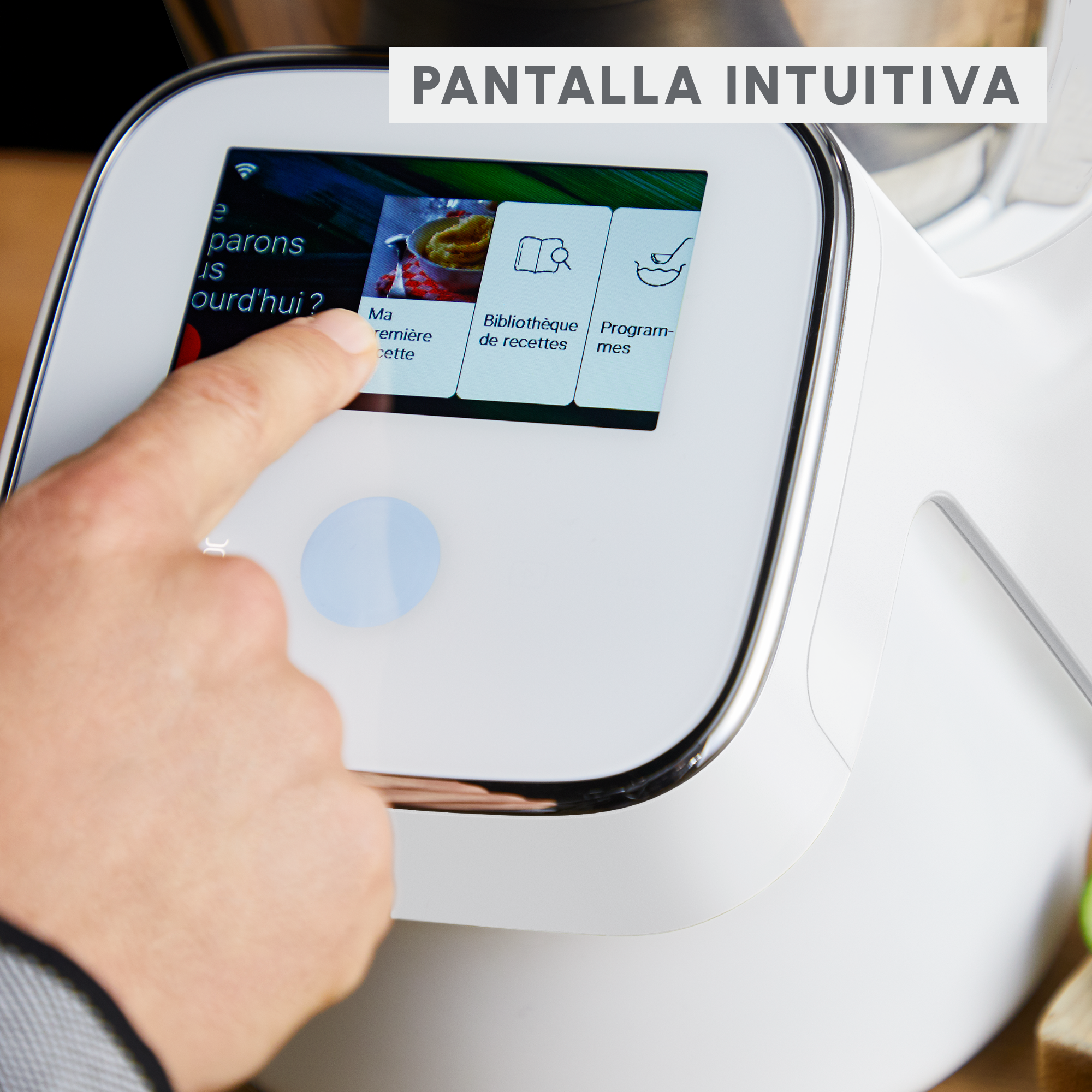 i-Companion Touch, Robot de Cocina, 4,5L, Wifi, Blanco