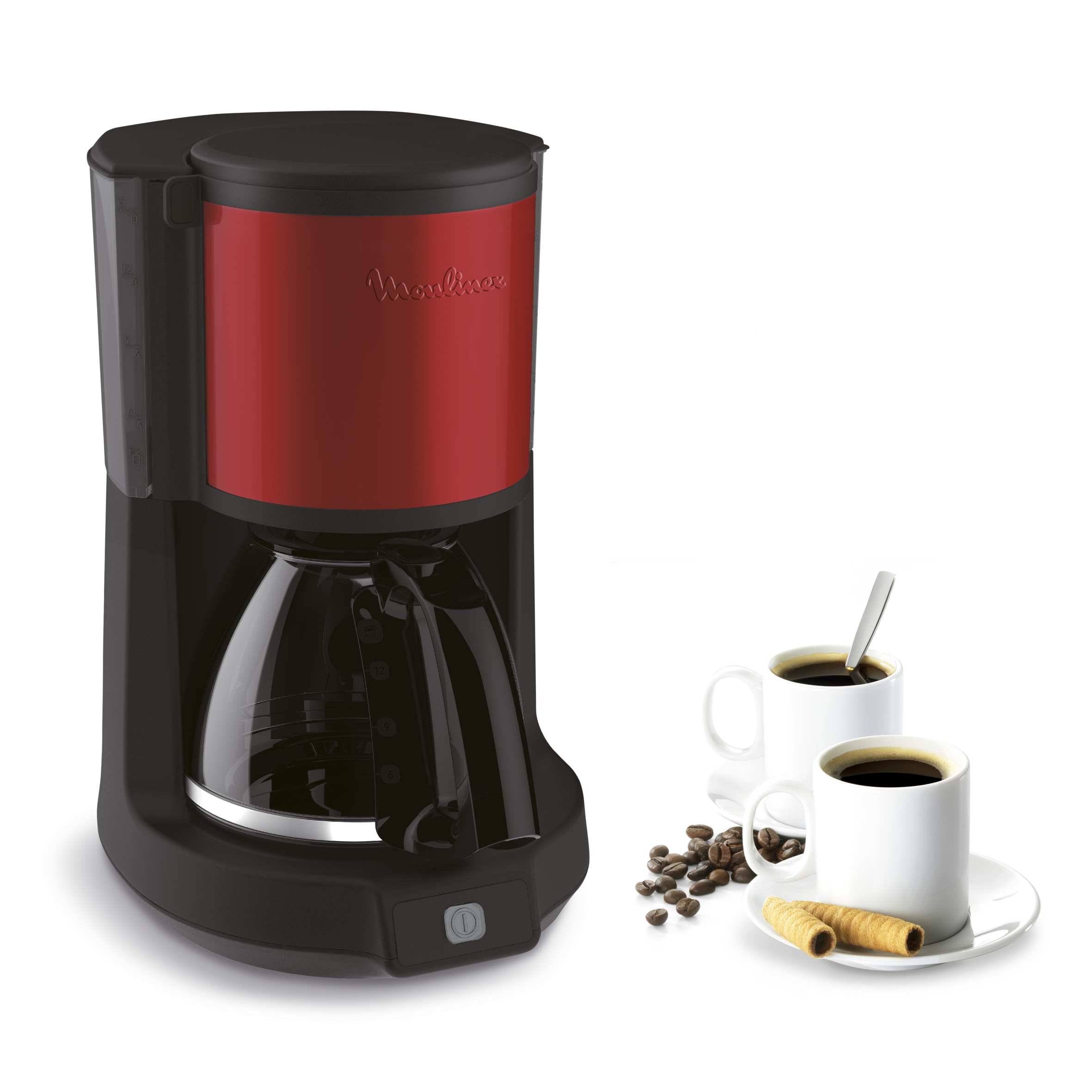 SUBITO SELECT 15 TAZAS INOX ROJO