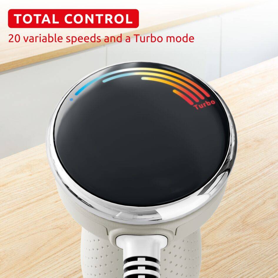 Easy Milker & Quickchef+, Robot de hacer leche vegetal con batidora de mano, Cuchillas Powelix, 20 velocidades