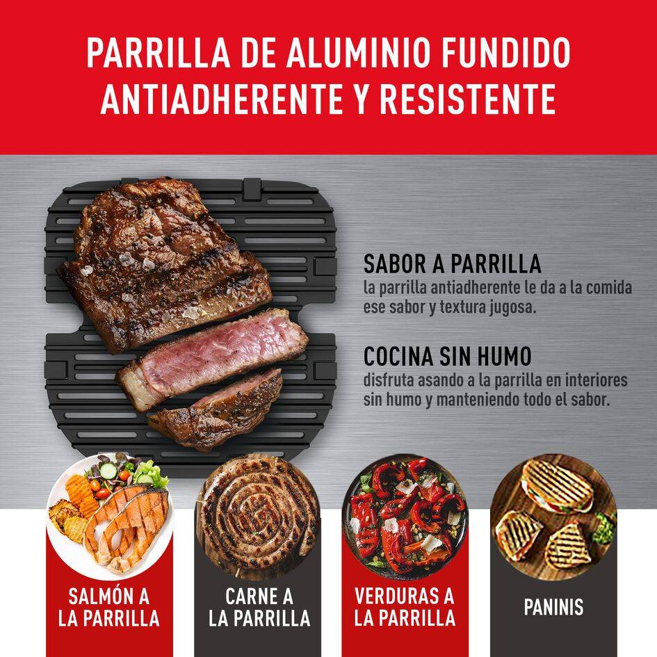 Easy Fry & Grill XXL , Freidora de Aire, 6,5L, Digital, Inox