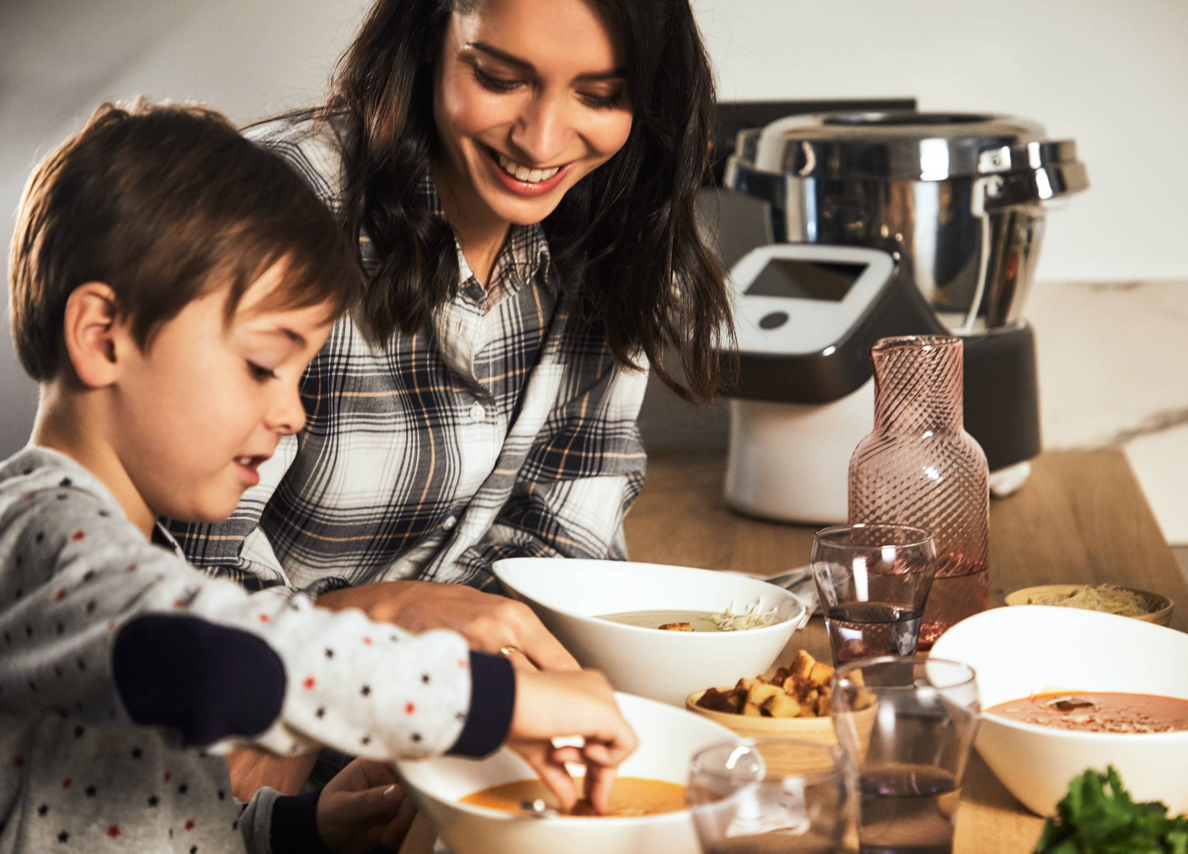 I-Companion Touch XL, Robot de Cocina, 4,5L, Wifi, Gris