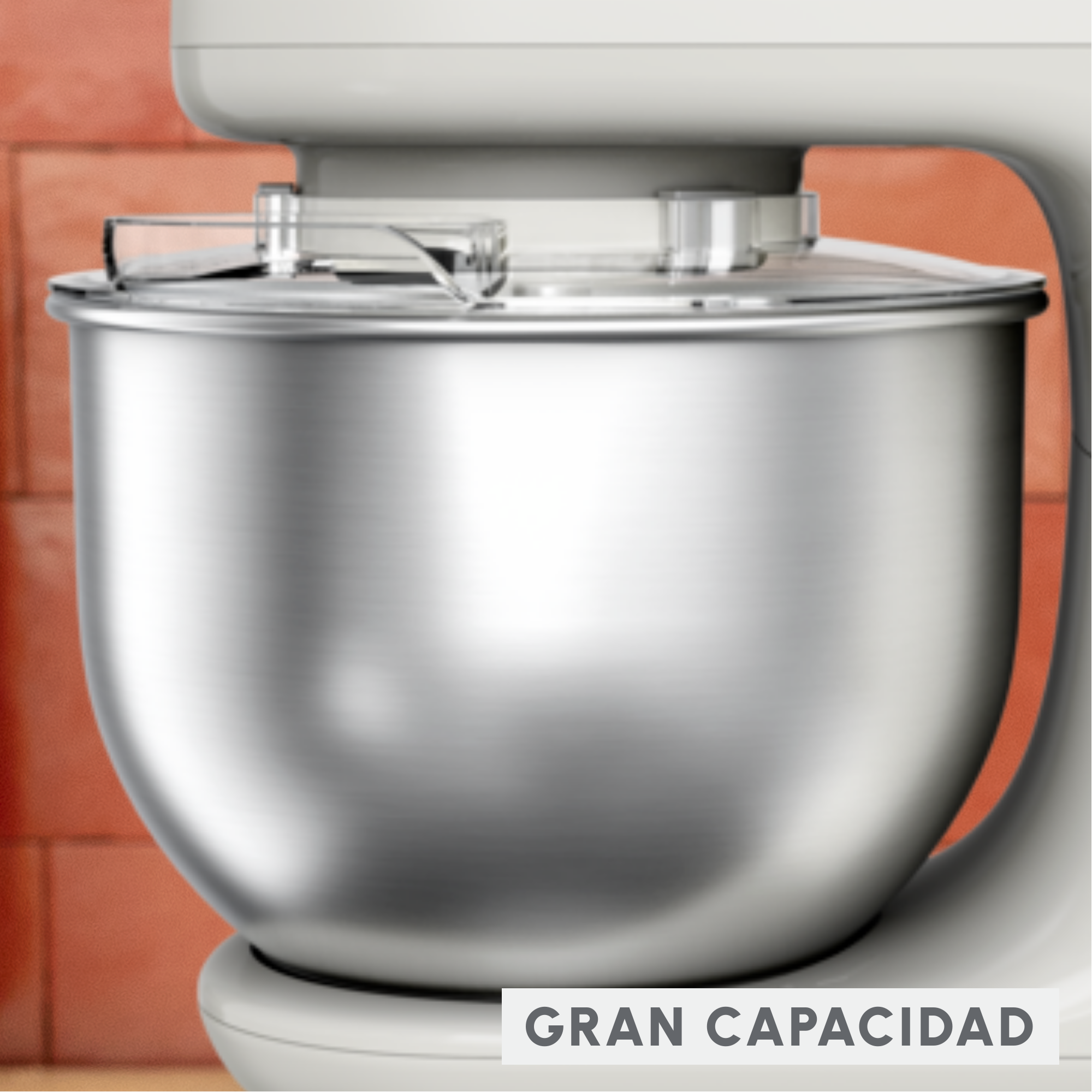 Bake Essential, Robot de repostería, bol de 4.8 L, kit de repostería, 800 W