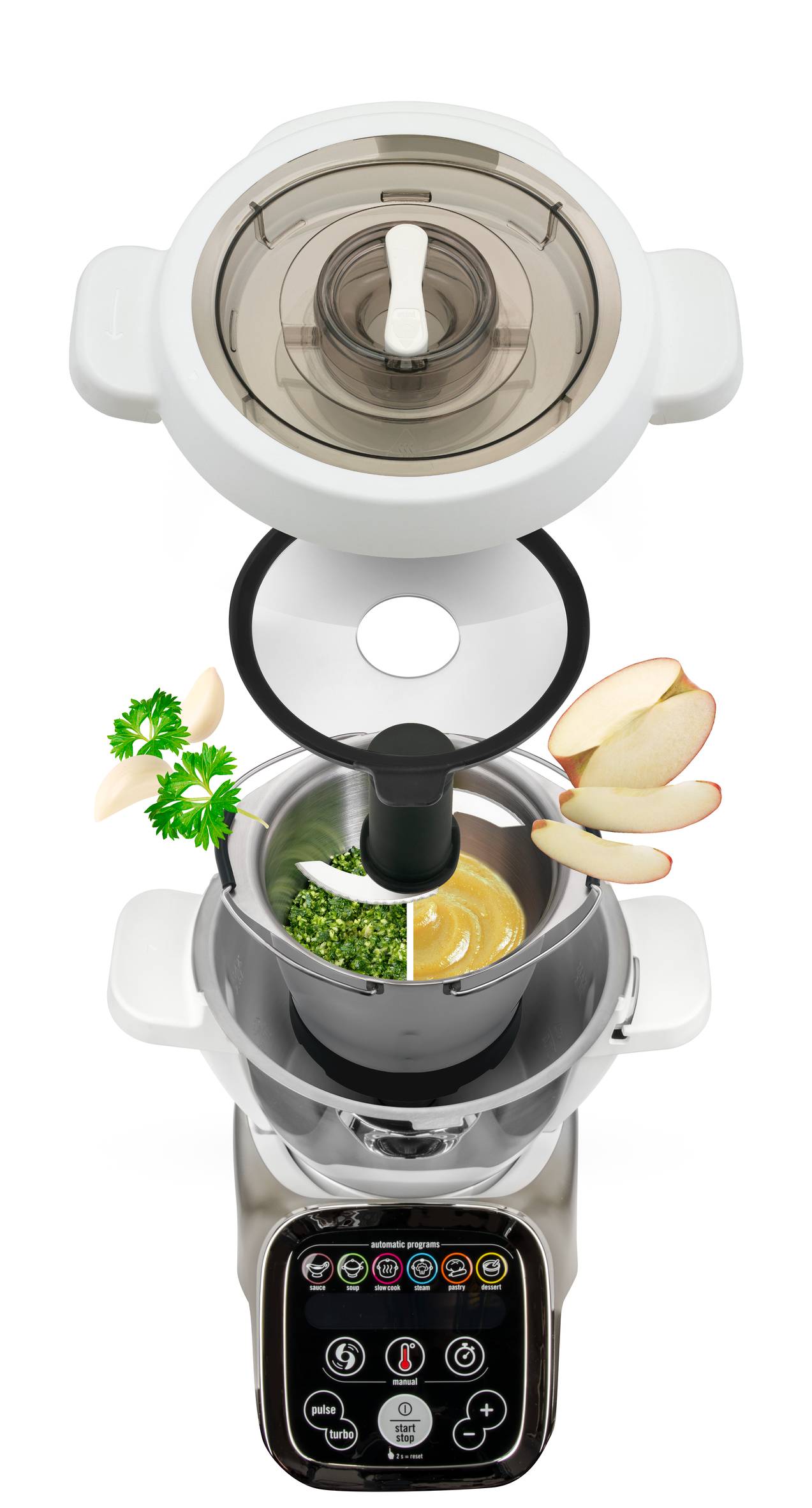 Recipiente mini + 4 tarros para bebé + 20 recetas XF387E10