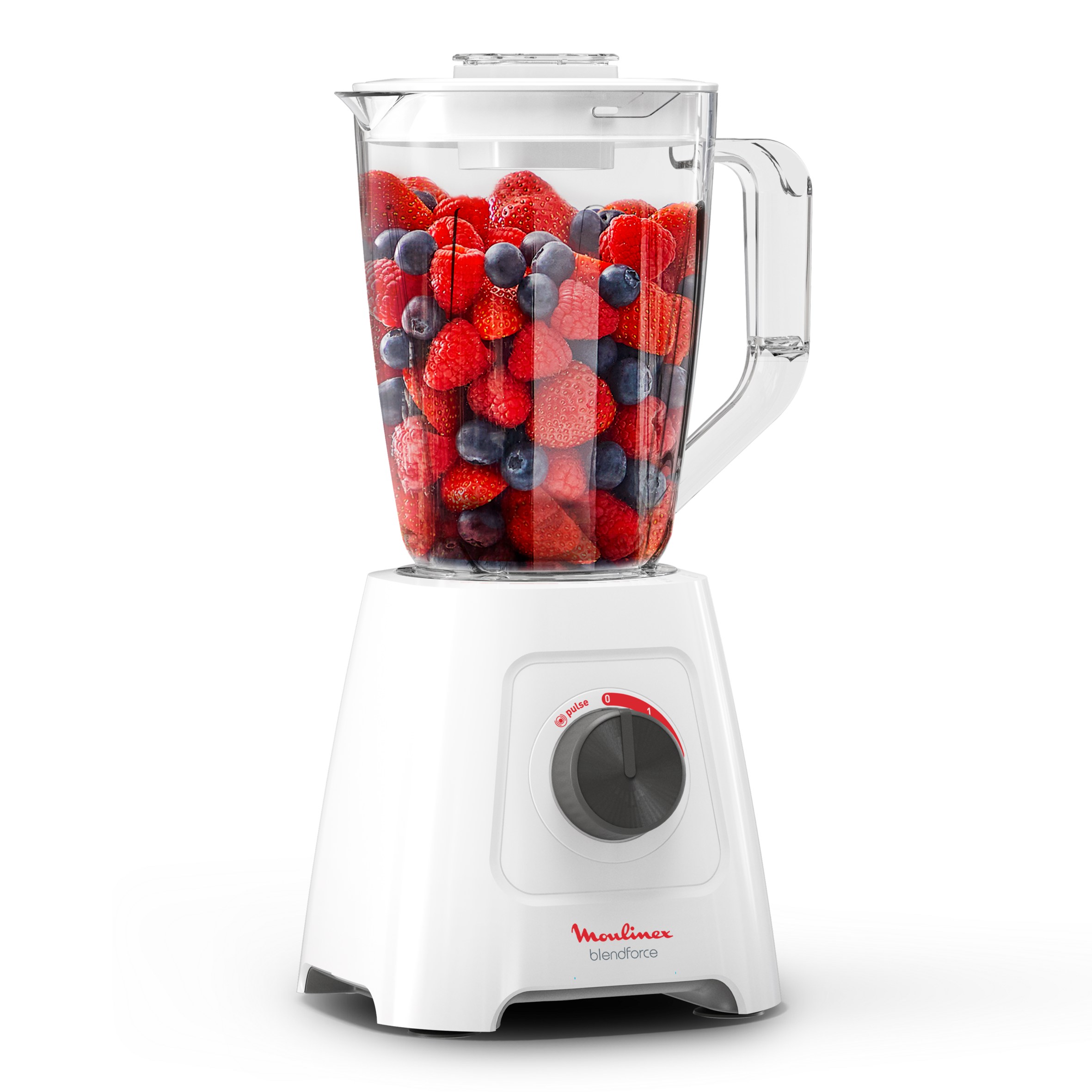 Blendforce, Bbatidora de vaso, 600 W, 3 velocidades, Blanca