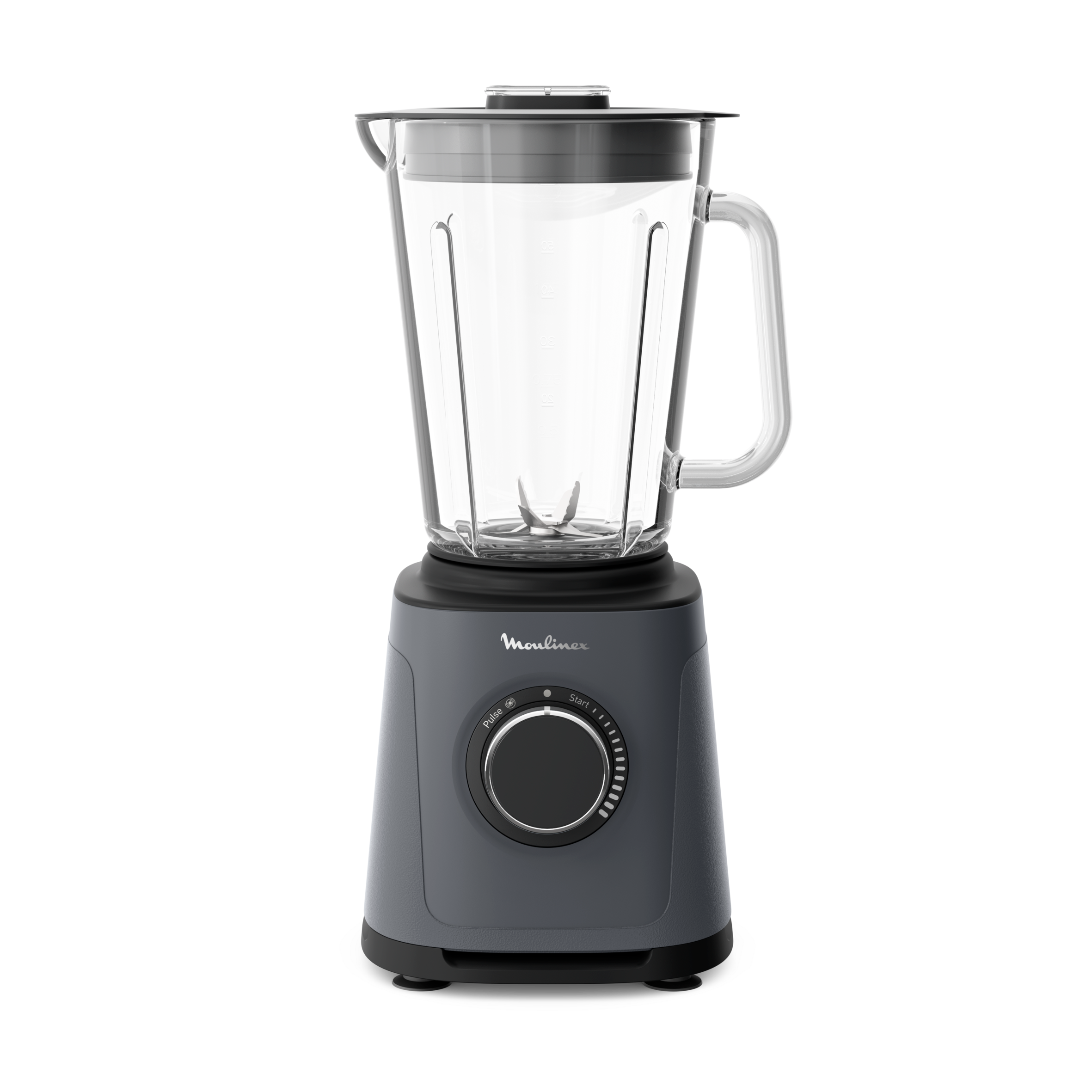 PerfectMix Essential, Batidora de alta velocidad, 1200 W, tecnología de cuchillas Powelix, Negro