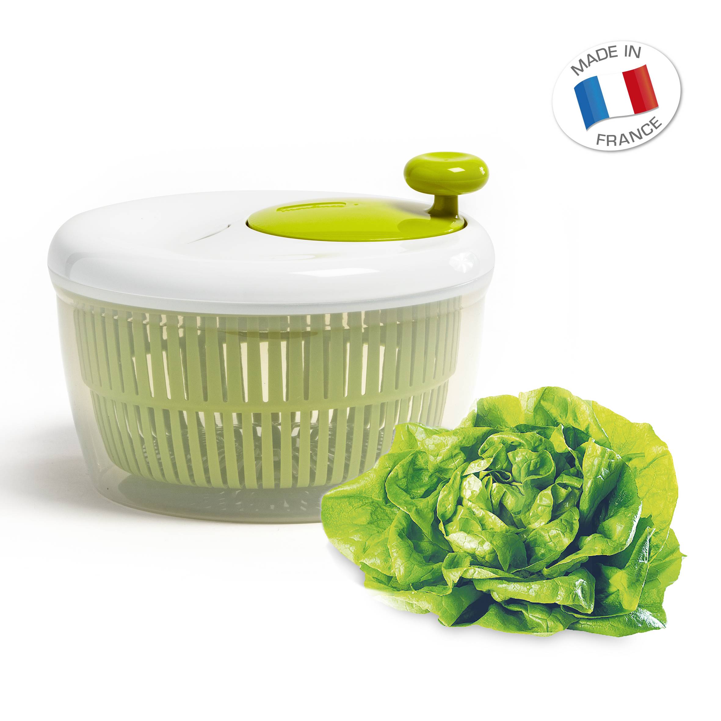 Classic, Centrifugadora de ensalada, 5 L, Verde