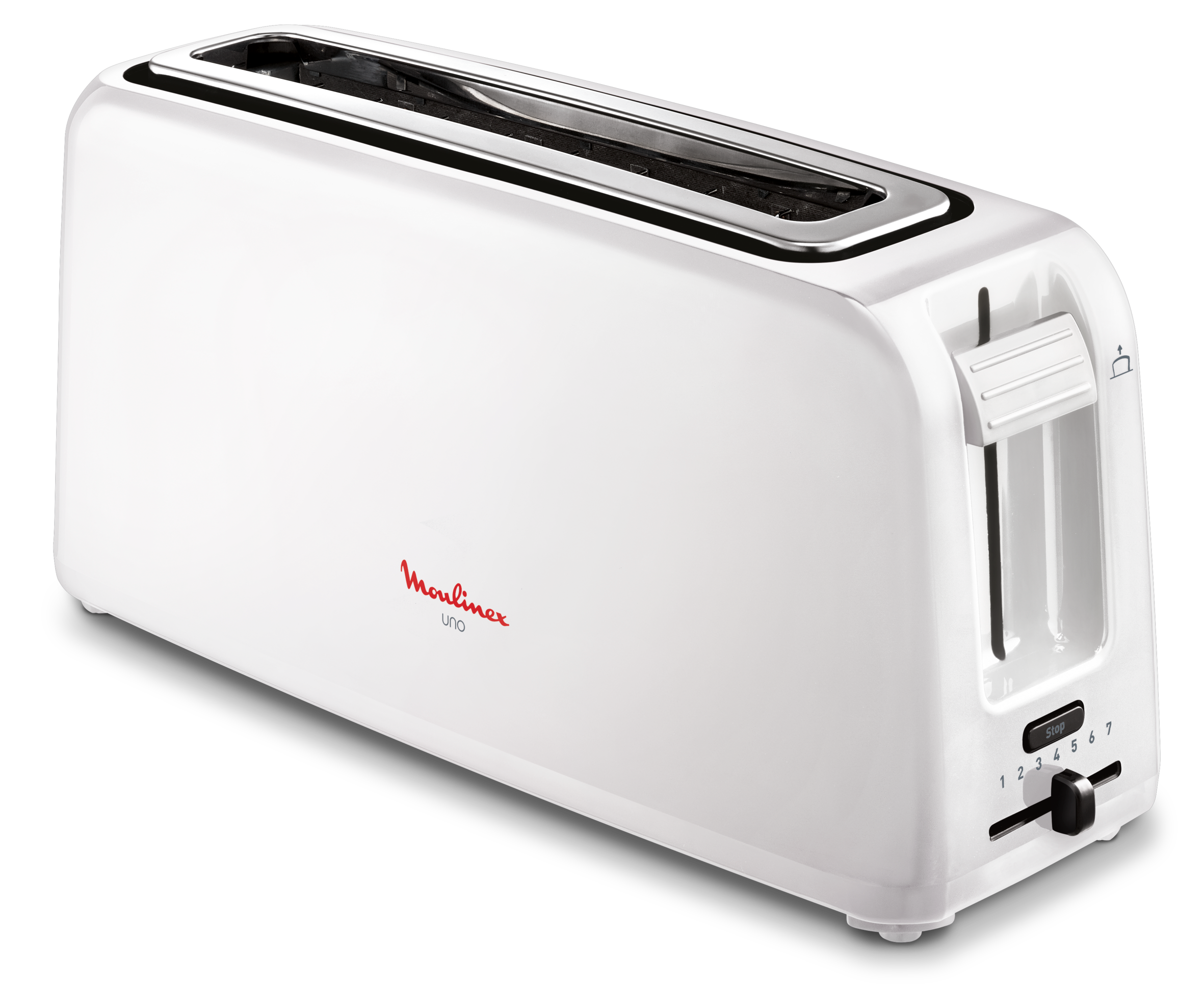 UNO RANURA LARGA BLANCO